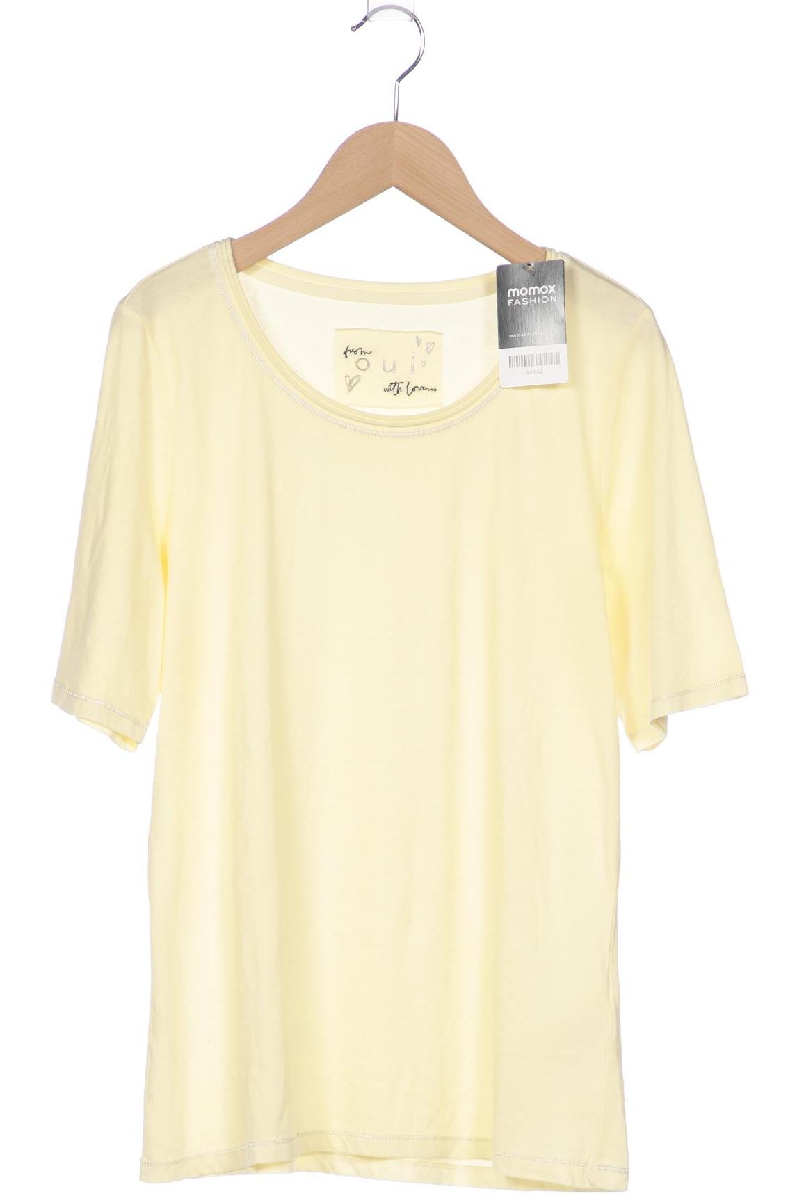 

Oui Damen T-Shirt, gelb, Gr. 38