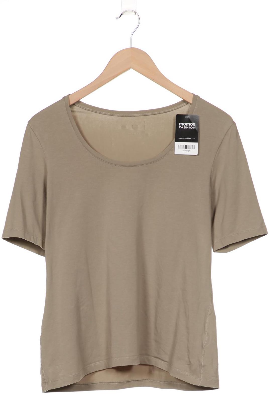 

Oui Damen T-Shirt, beige, Gr. 42