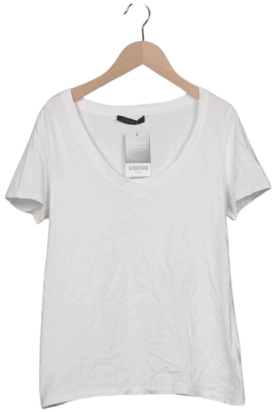 

Oui Damen T-Shirt, weiß, Gr. 40