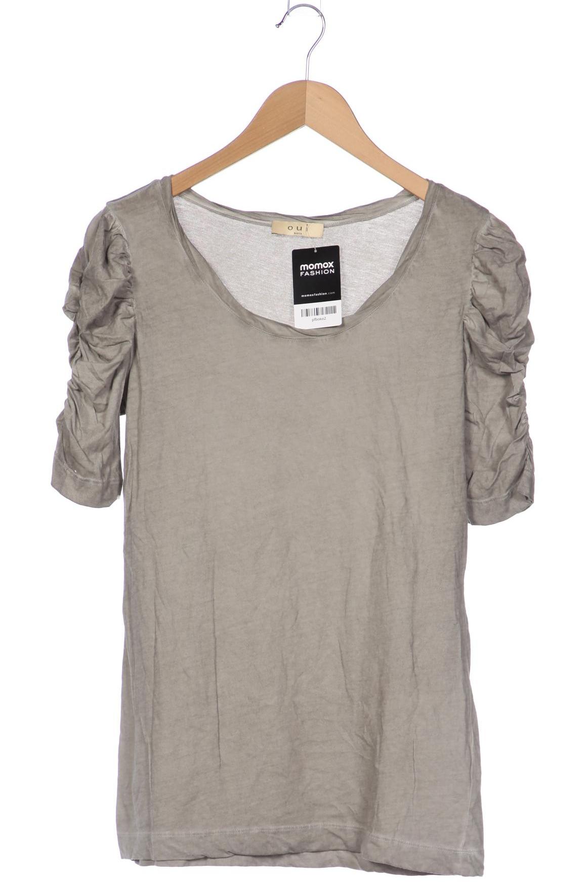 

Oui Damen T-Shirt, grau, Gr. 40