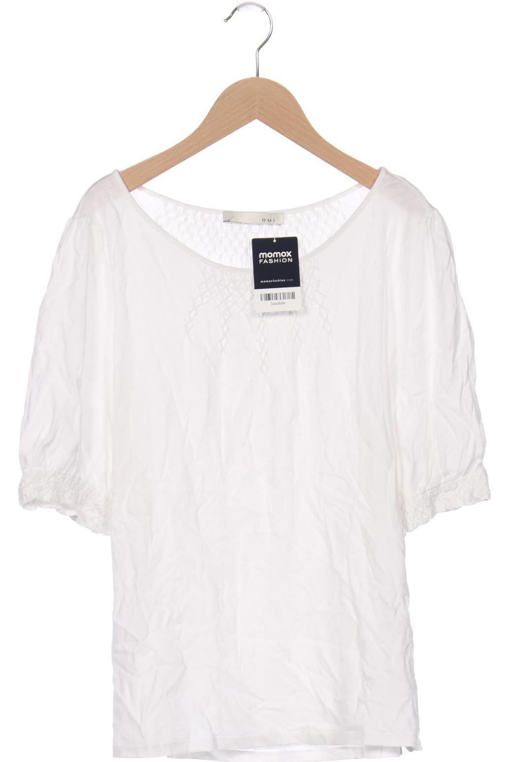 

Oui Damen T-Shirt, weiß, Gr. 40