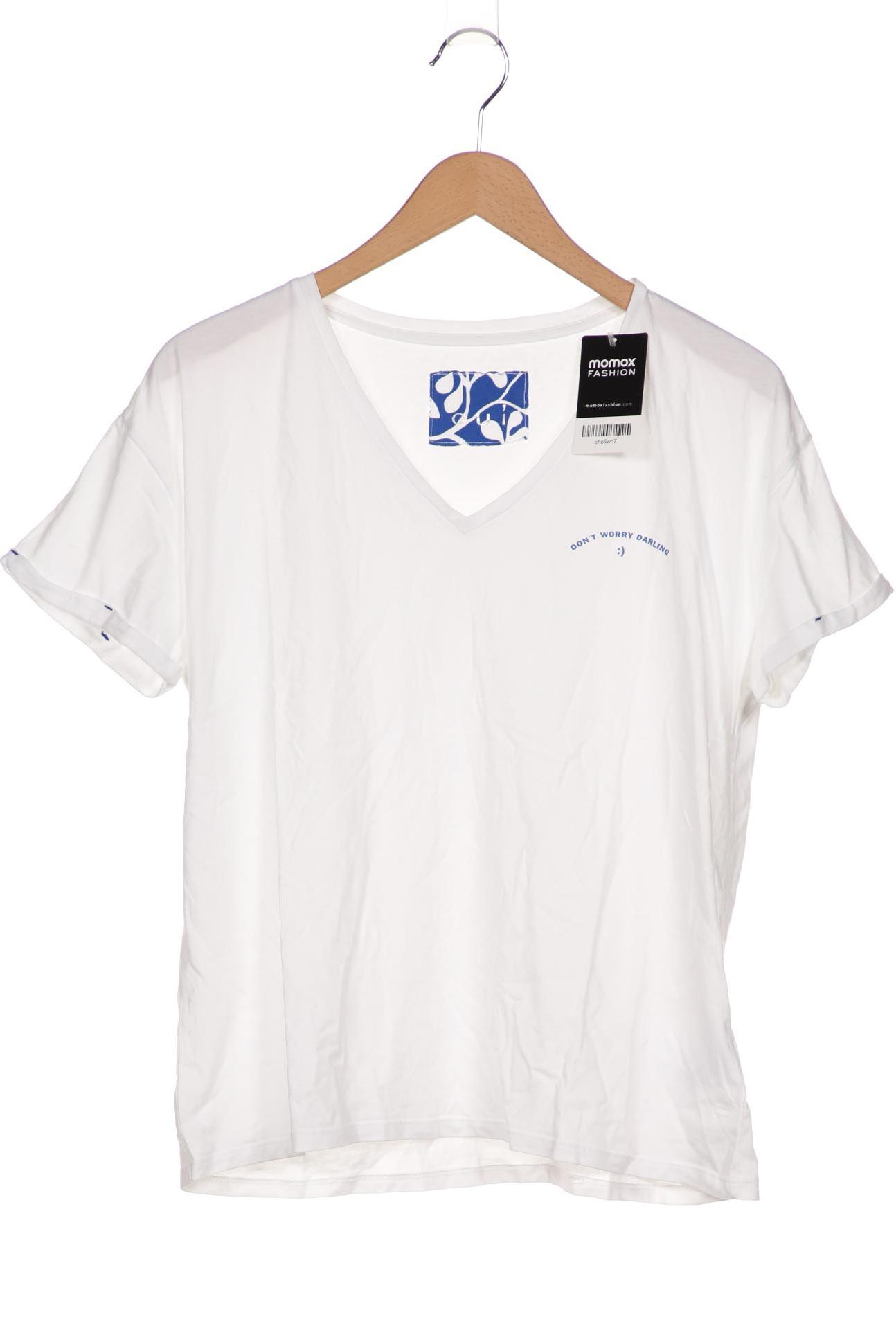 

Oui Damen T-Shirt, weiß, Gr. 40