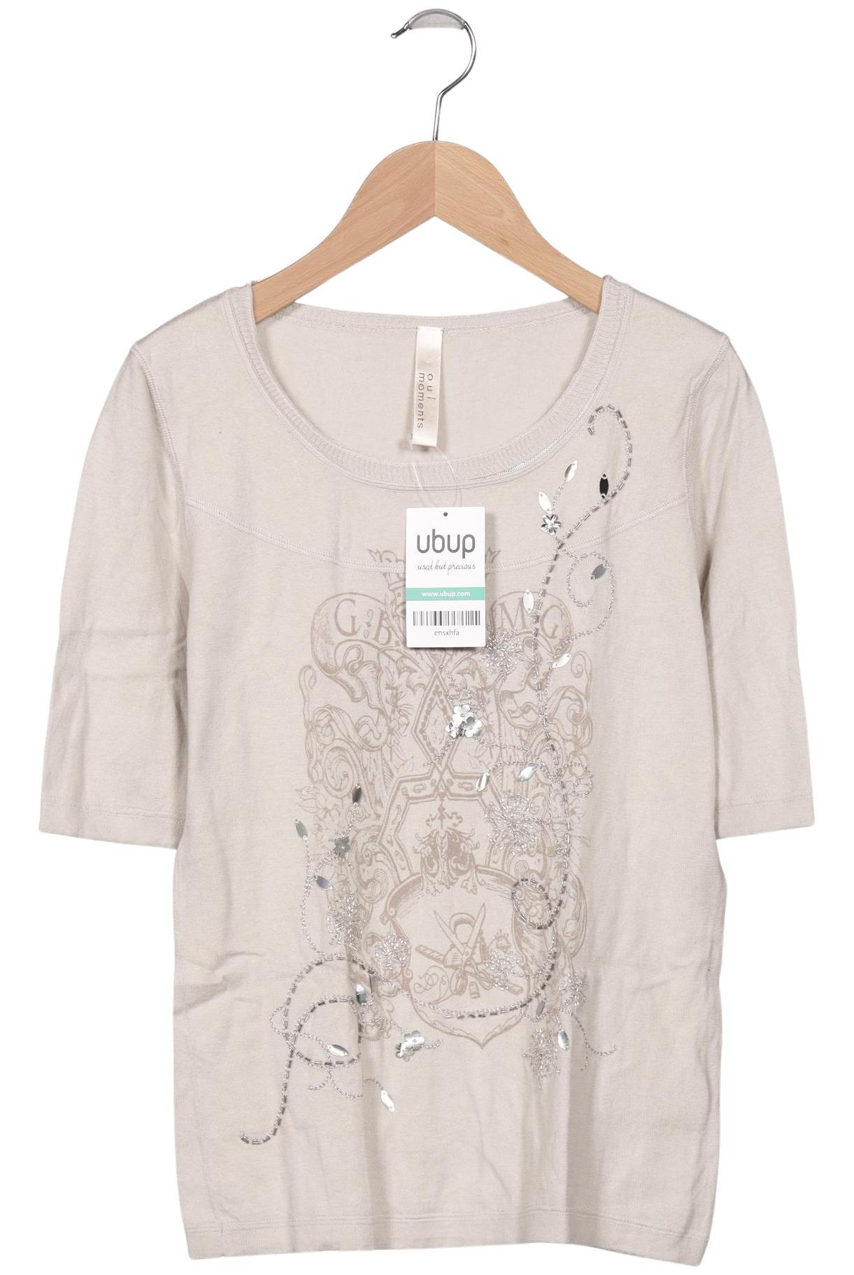 

Oui Damen T-Shirt, grau, Gr. 40