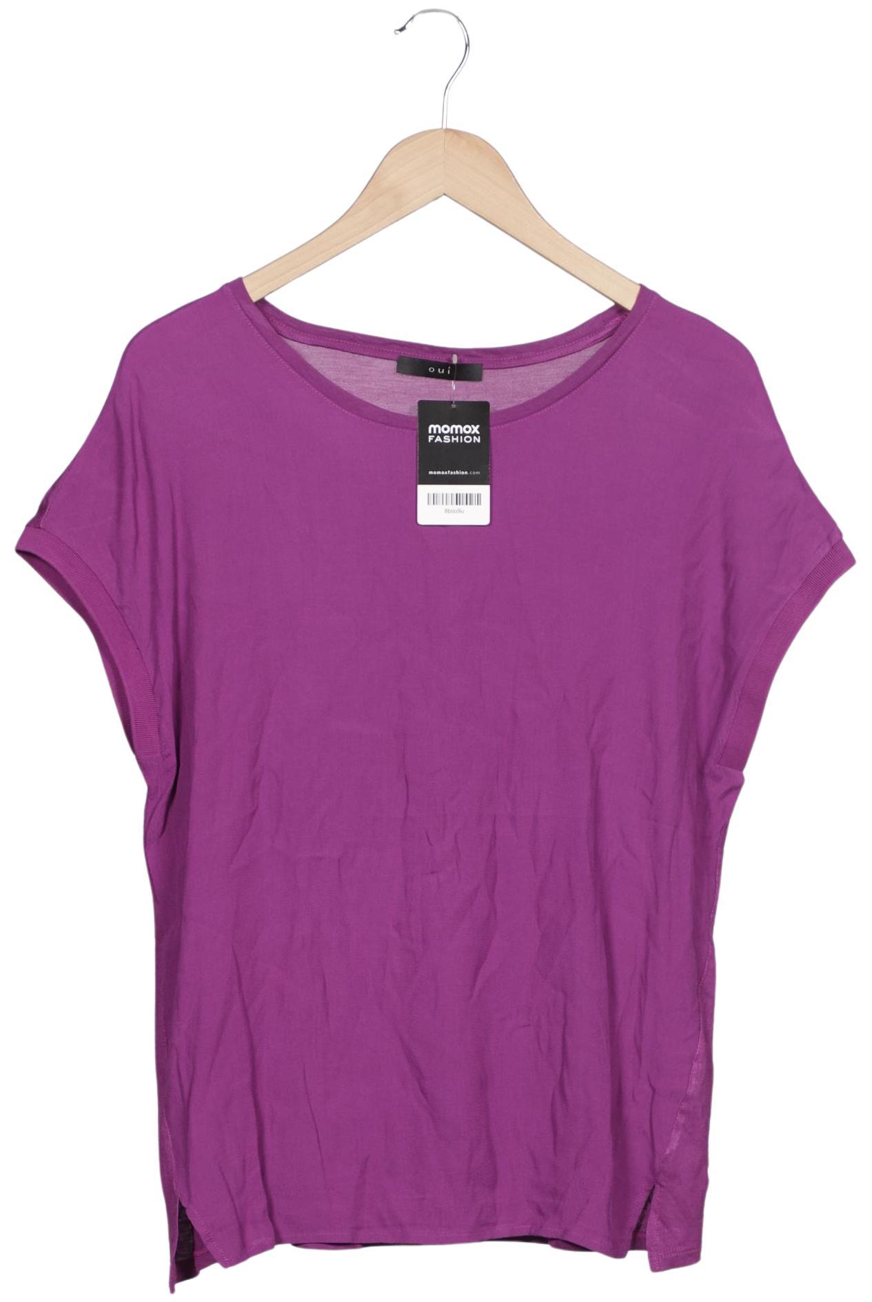 

Oui Damen T-Shirt, flieder, Gr. 44