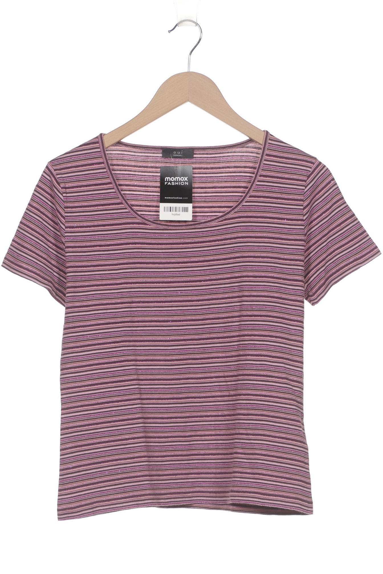 

Oui Damen T-Shirt, pink, Gr. 44