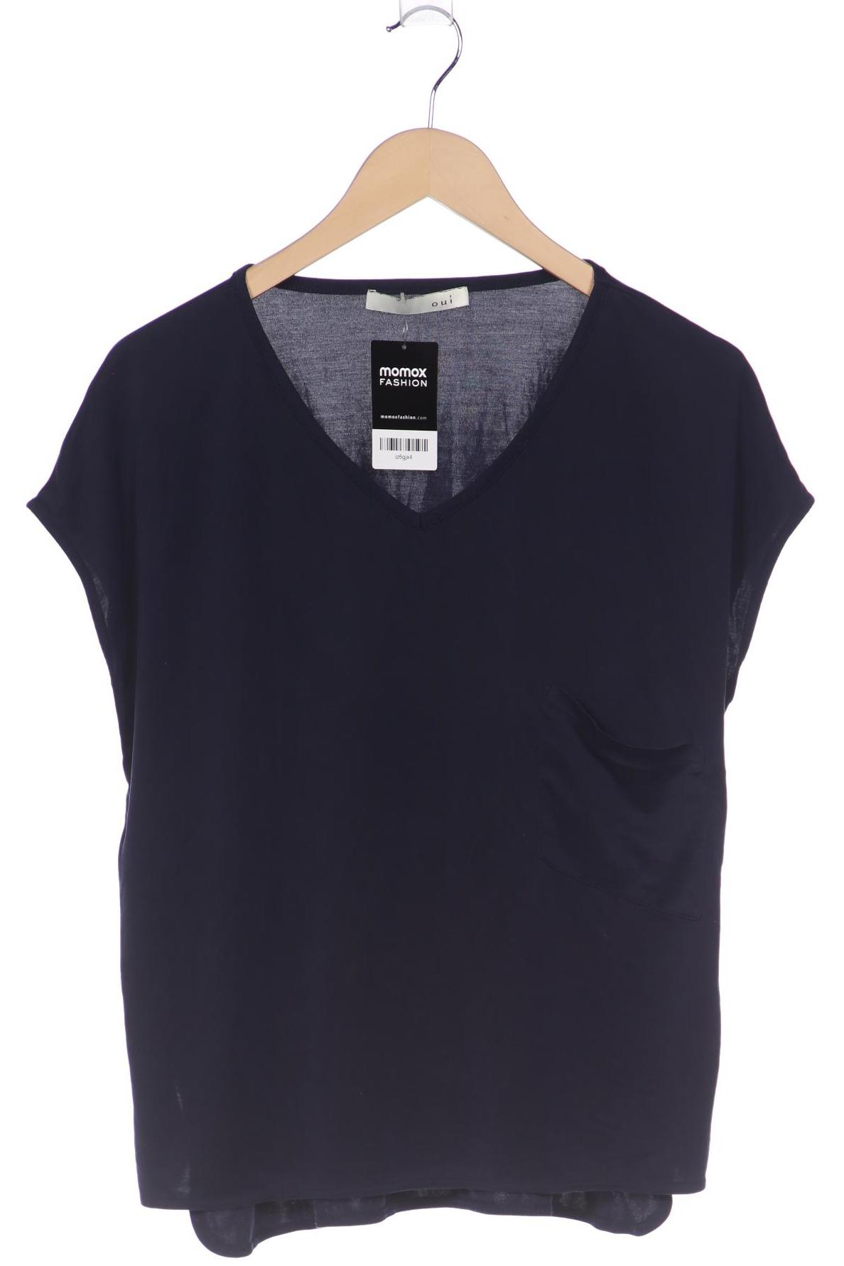 

Oui Damen T-Shirt, marineblau, Gr. 36
