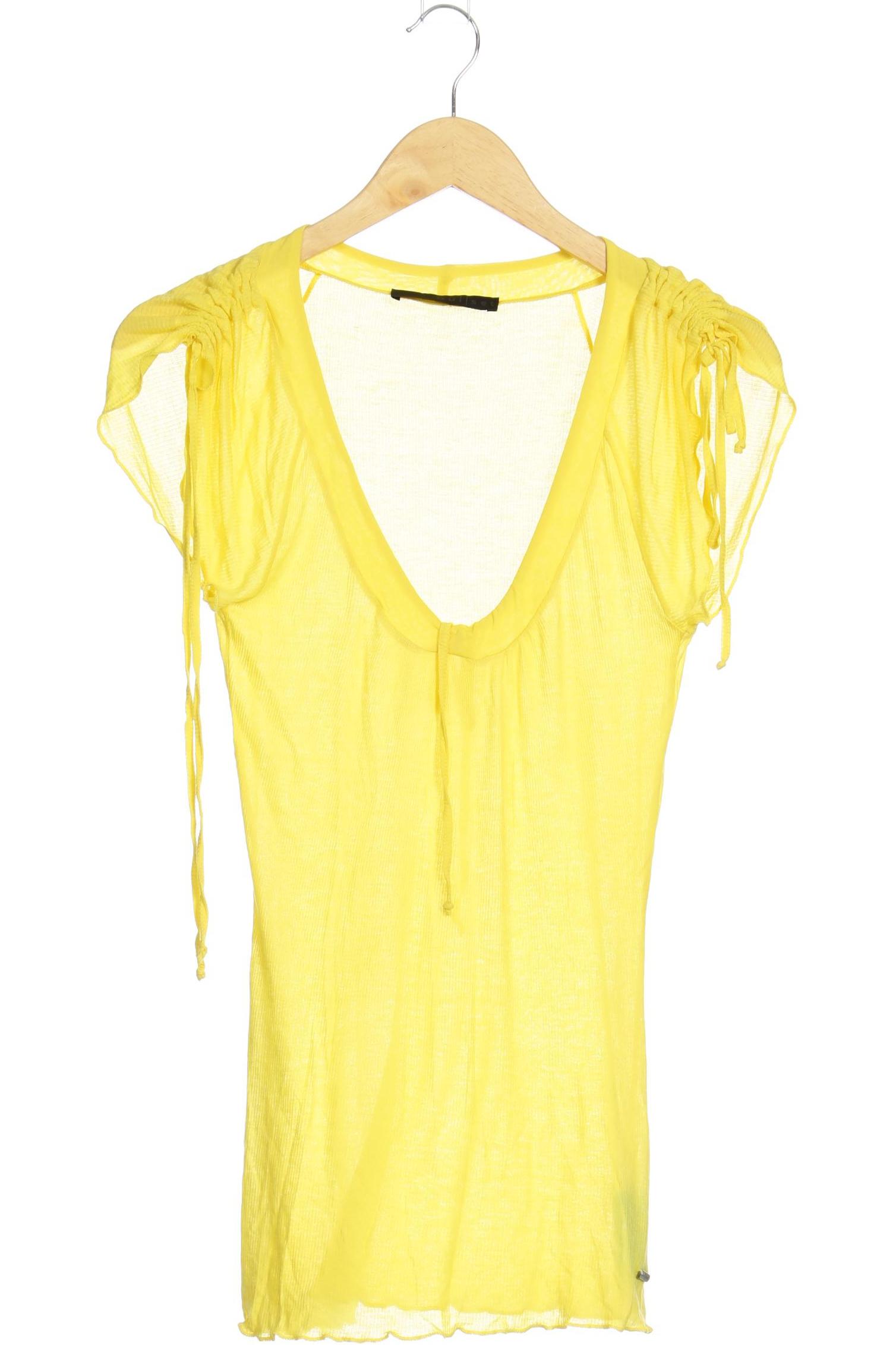 

Oui Damen T-Shirt, gelb, Gr.