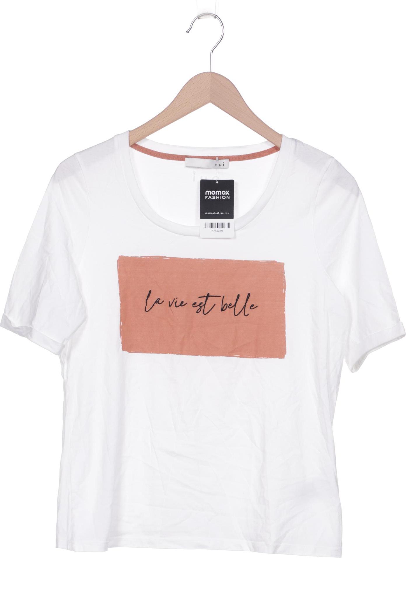 

Oui Damen T-Shirt, weiß