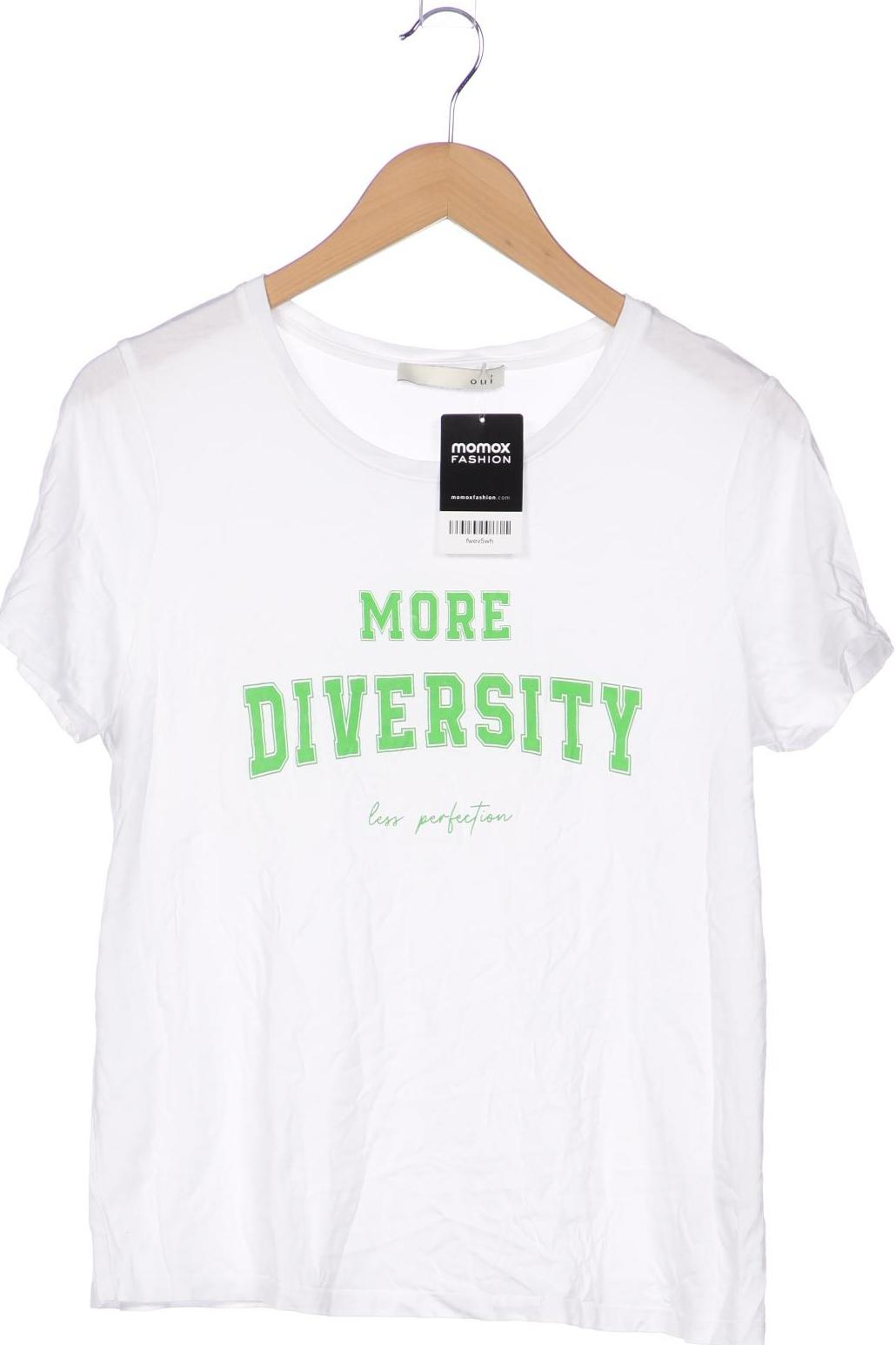 

Oui Damen T-Shirt, weiß
