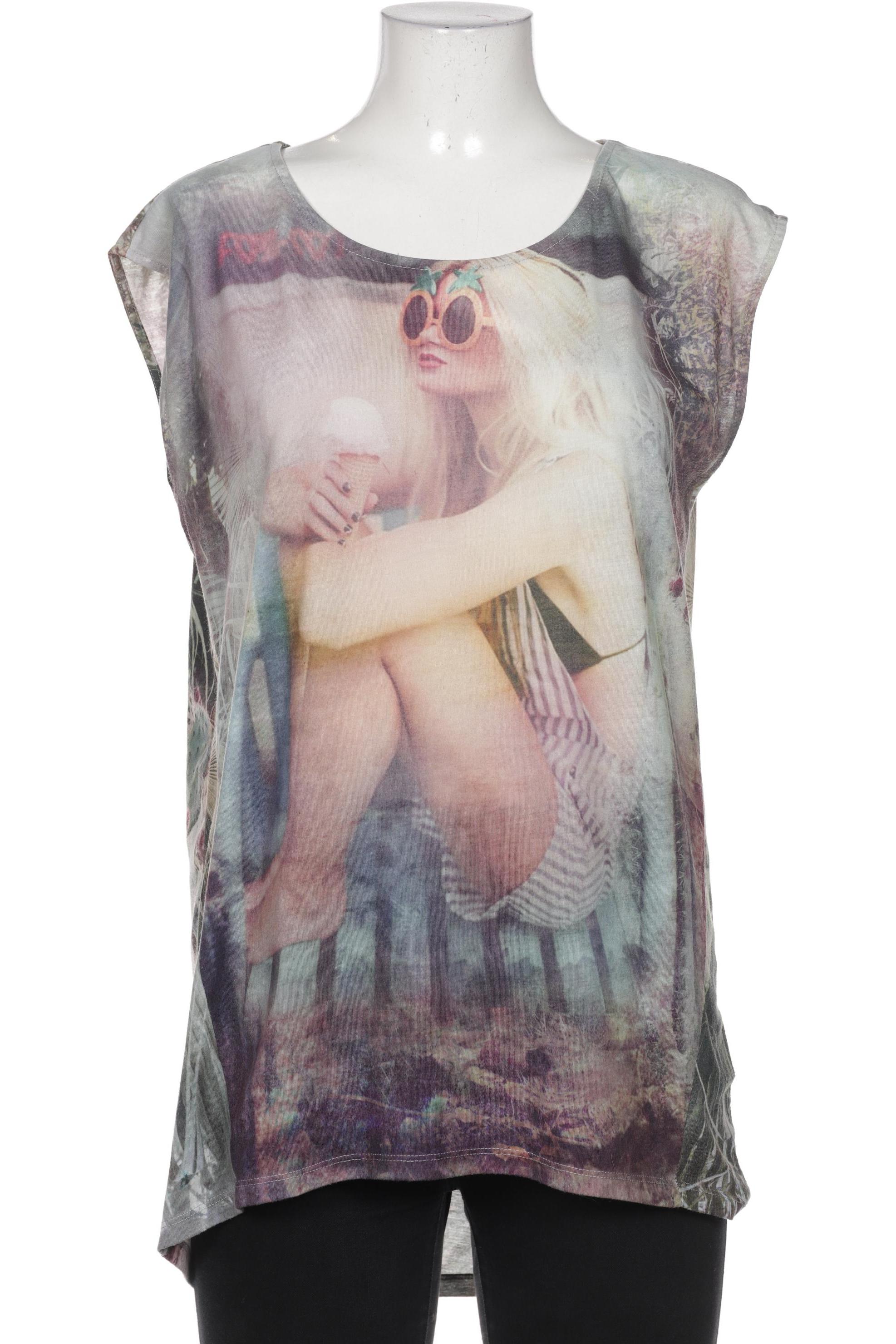 

Oui Damen T-Shirt, mehrfarbig, Gr. 40