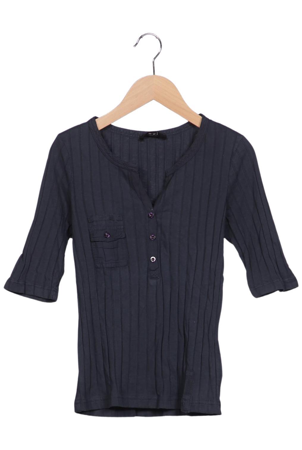 

Oui Damen T-Shirt, marineblau, Gr. 38