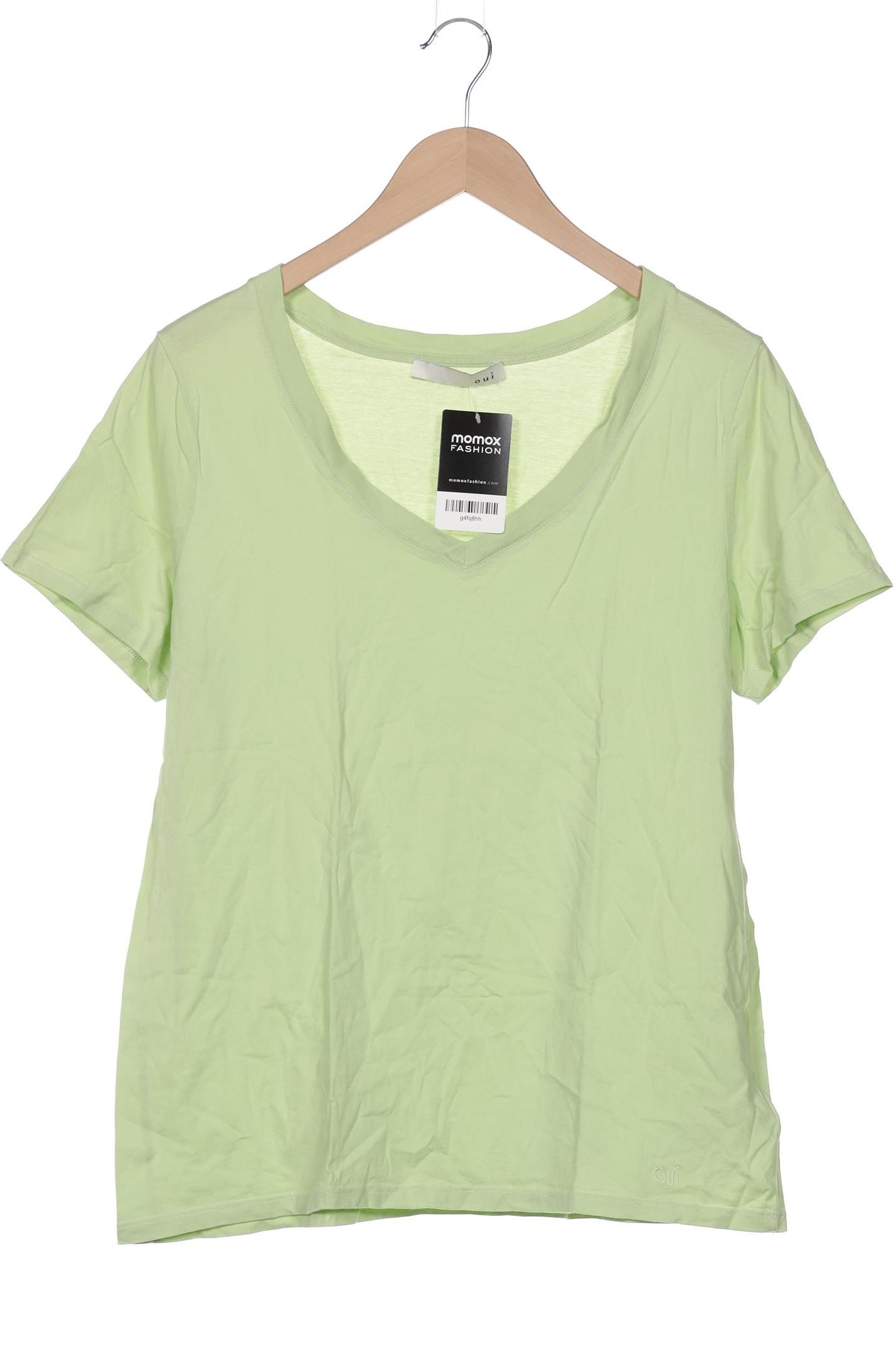 

Oui Damen T-Shirt, hellgrün, Gr. 46