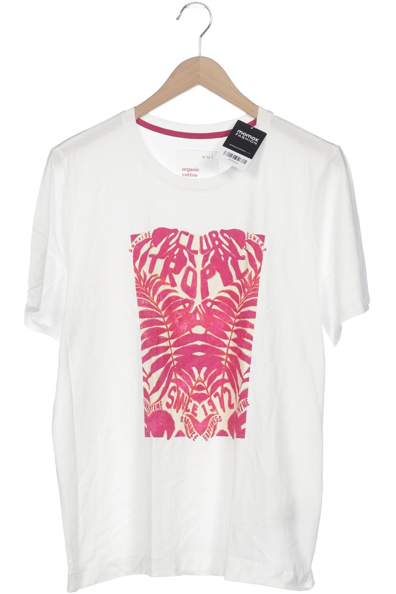 

Oui Damen T-Shirt, weiß, Gr. 44