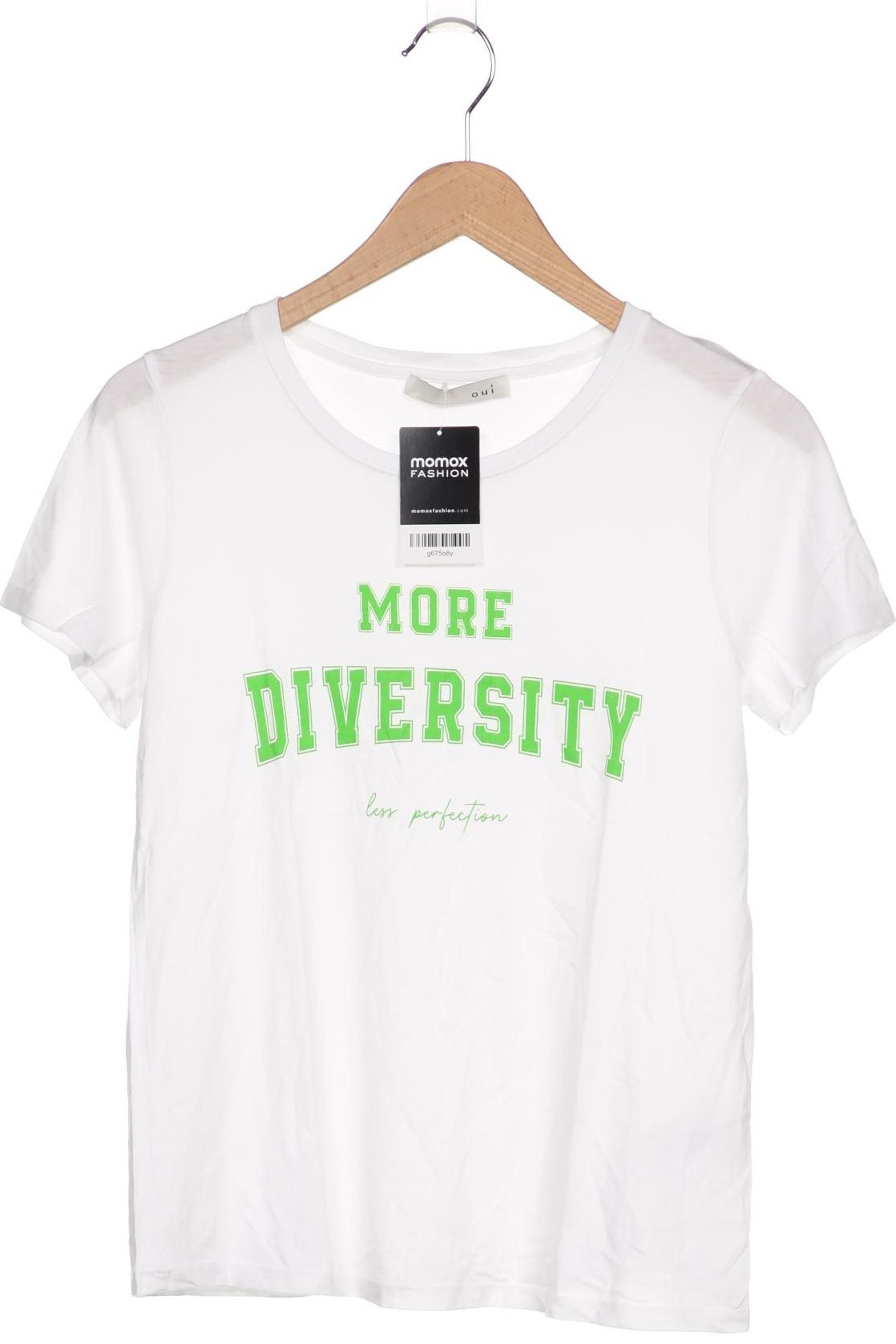 

Oui Damen T-Shirt, weiß