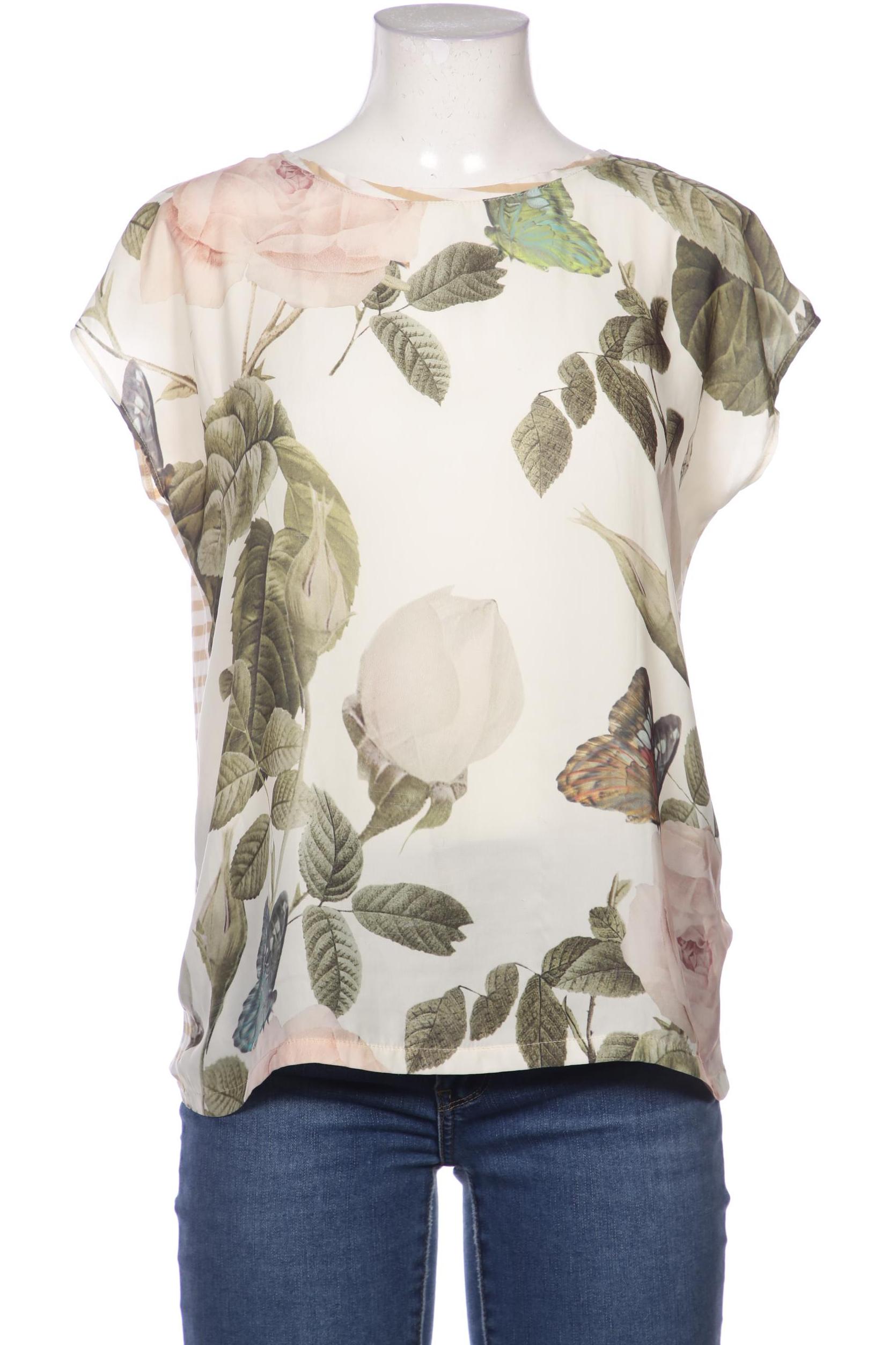 

Oui Damen T-Shirt, cremeweiß, Gr. 38