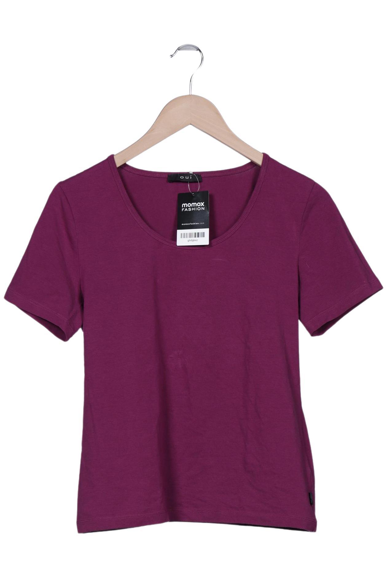 

Oui Damen T-Shirt, flieder, Gr. 42