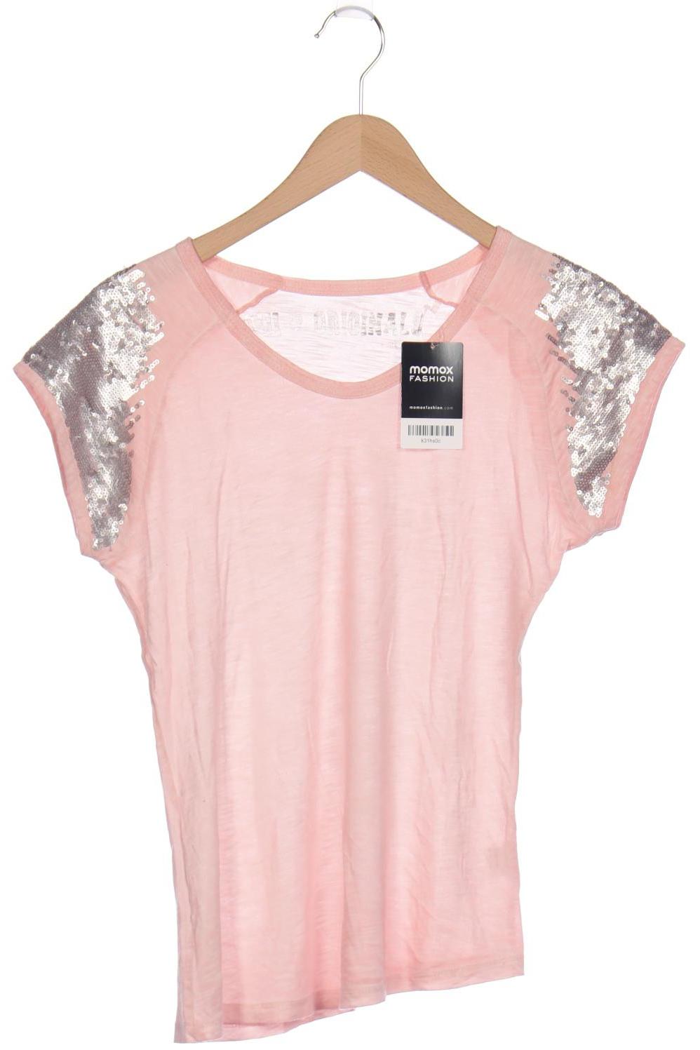 

Oui Damen T-Shirt, pink, Gr. 36