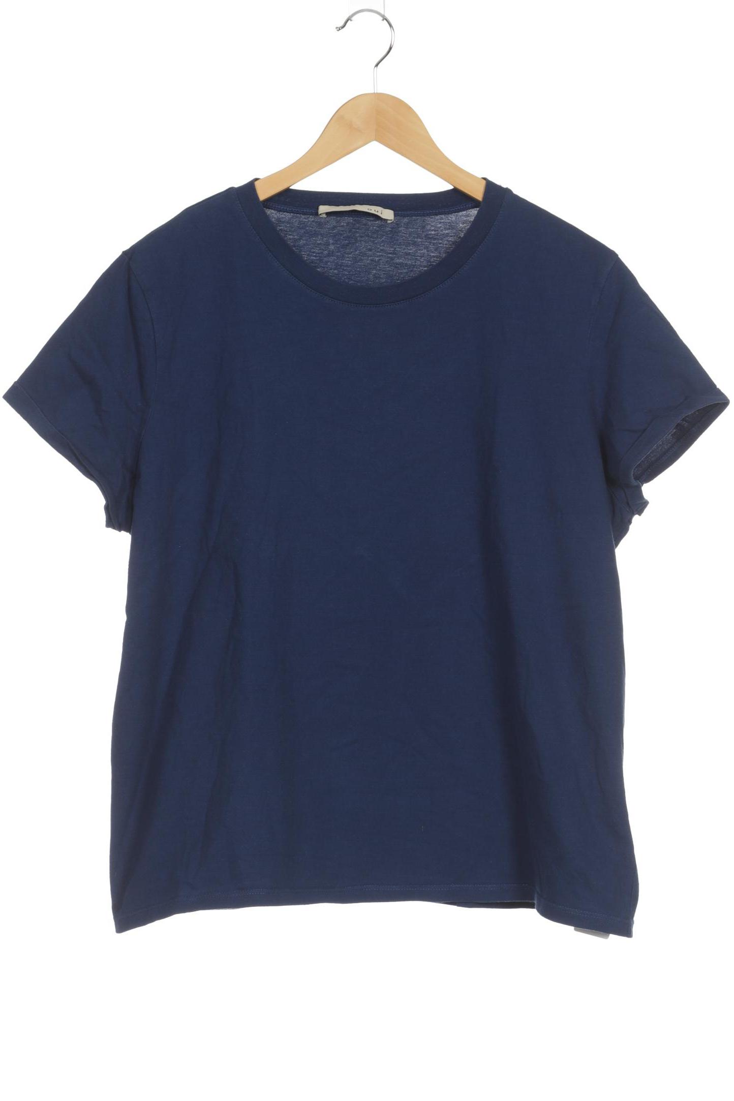 

Oui Damen T-Shirt, blau, Gr. 48