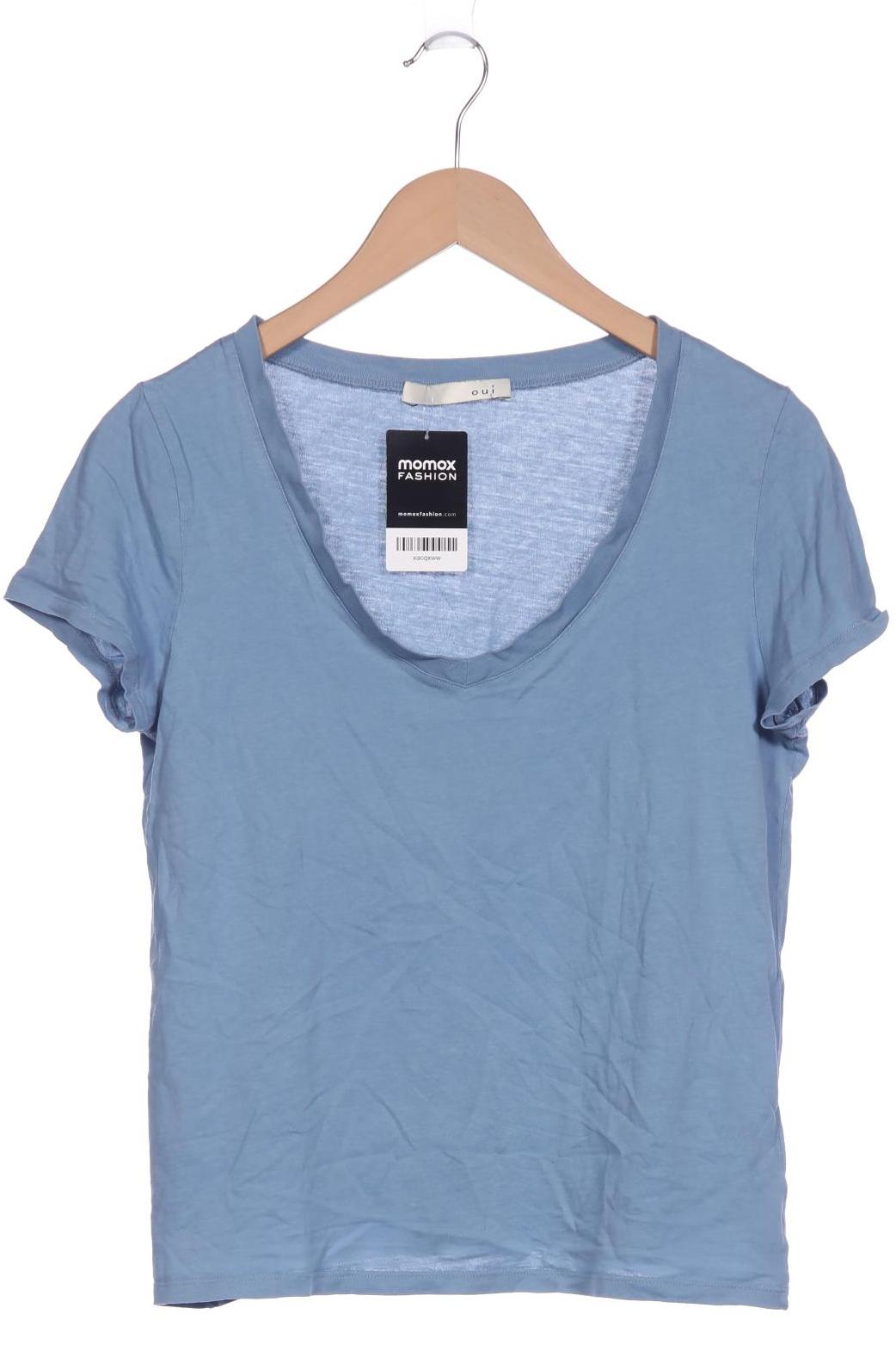 

Oui Damen T-Shirt, blau, Gr. 36