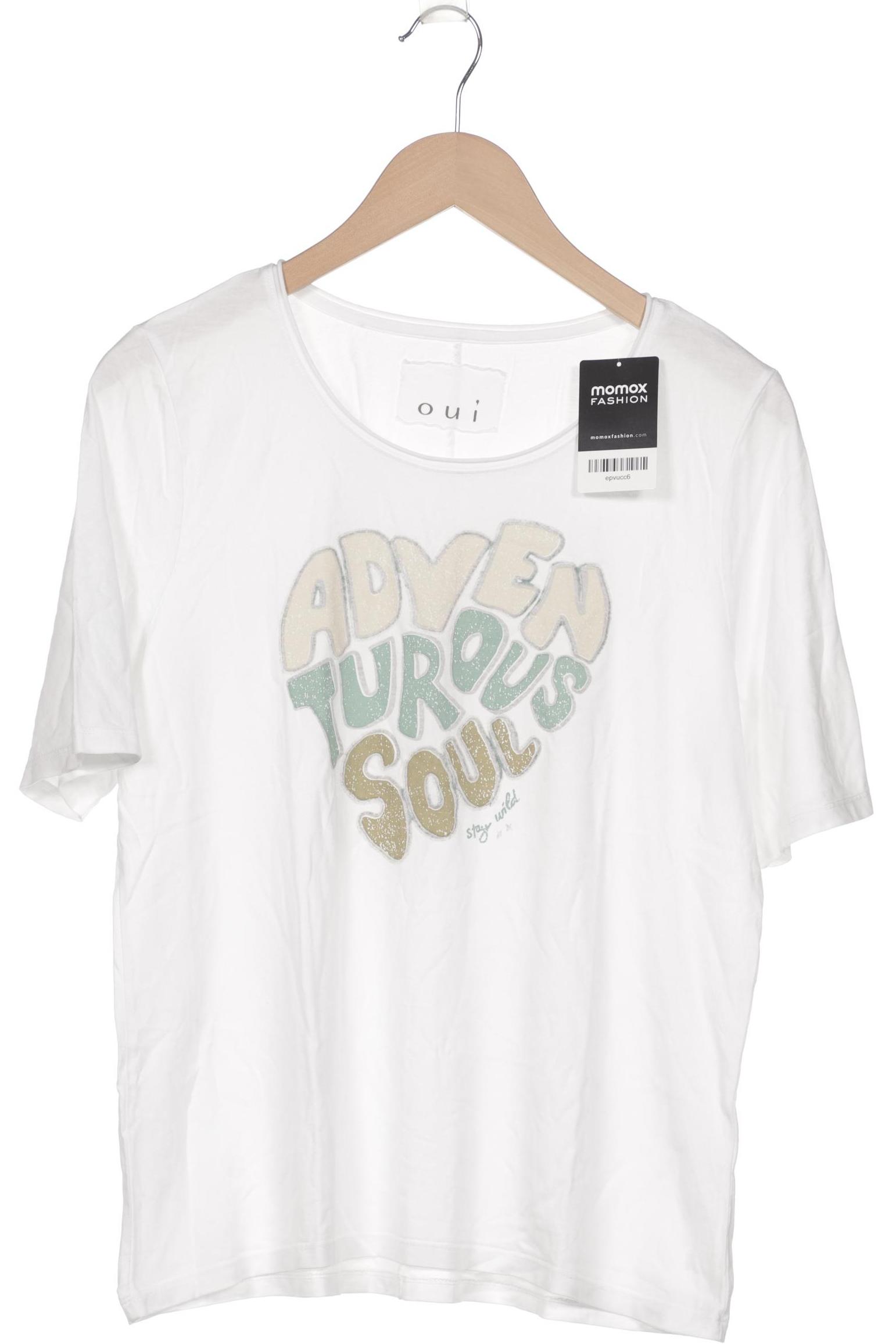 

Oui Damen T-Shirt, weiß, Gr. 44