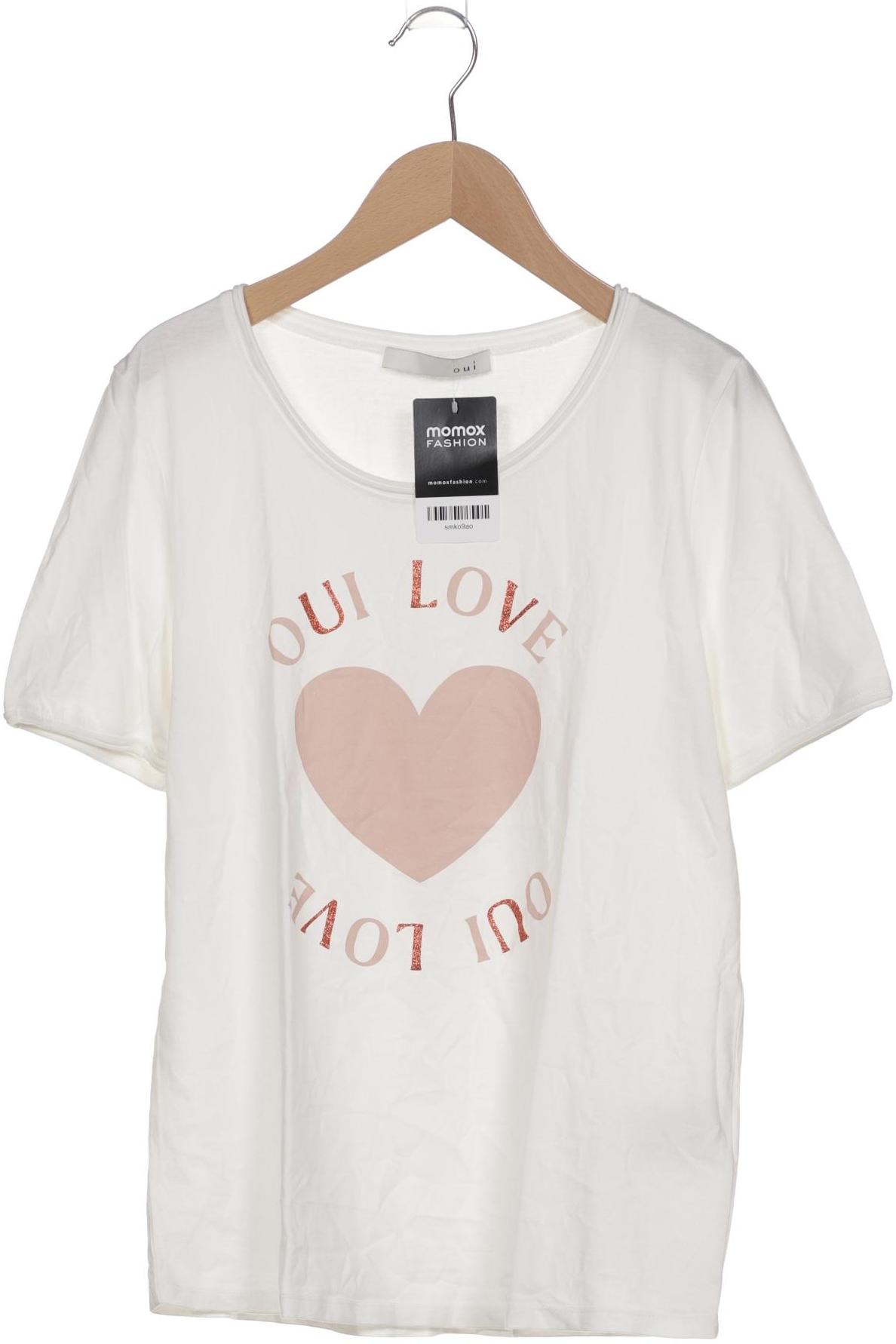 

Oui Damen T-Shirt, weiß, Gr. 40