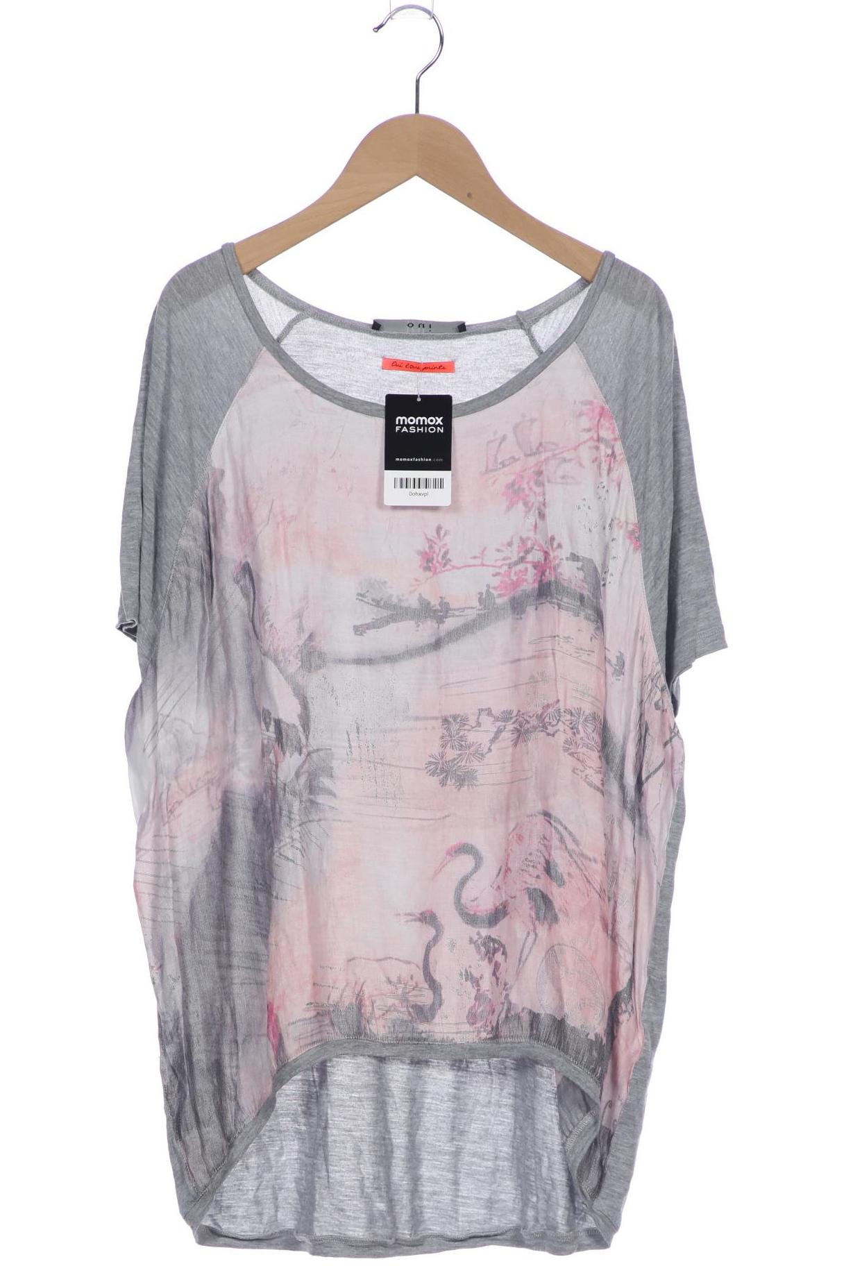 

Oui Damen T-Shirt, grau, Gr. 44