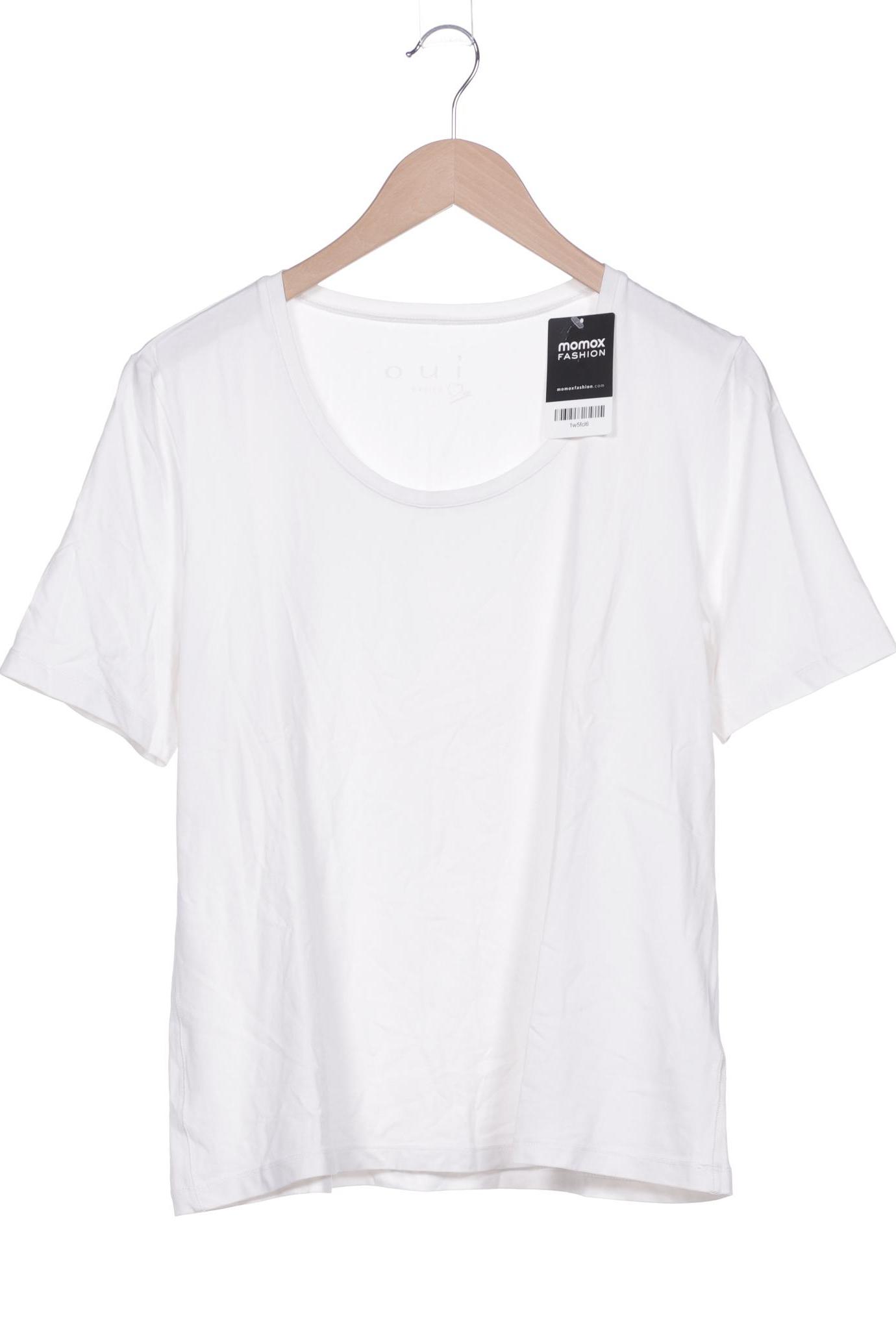

Oui Damen T-Shirt, weiß, Gr. 44