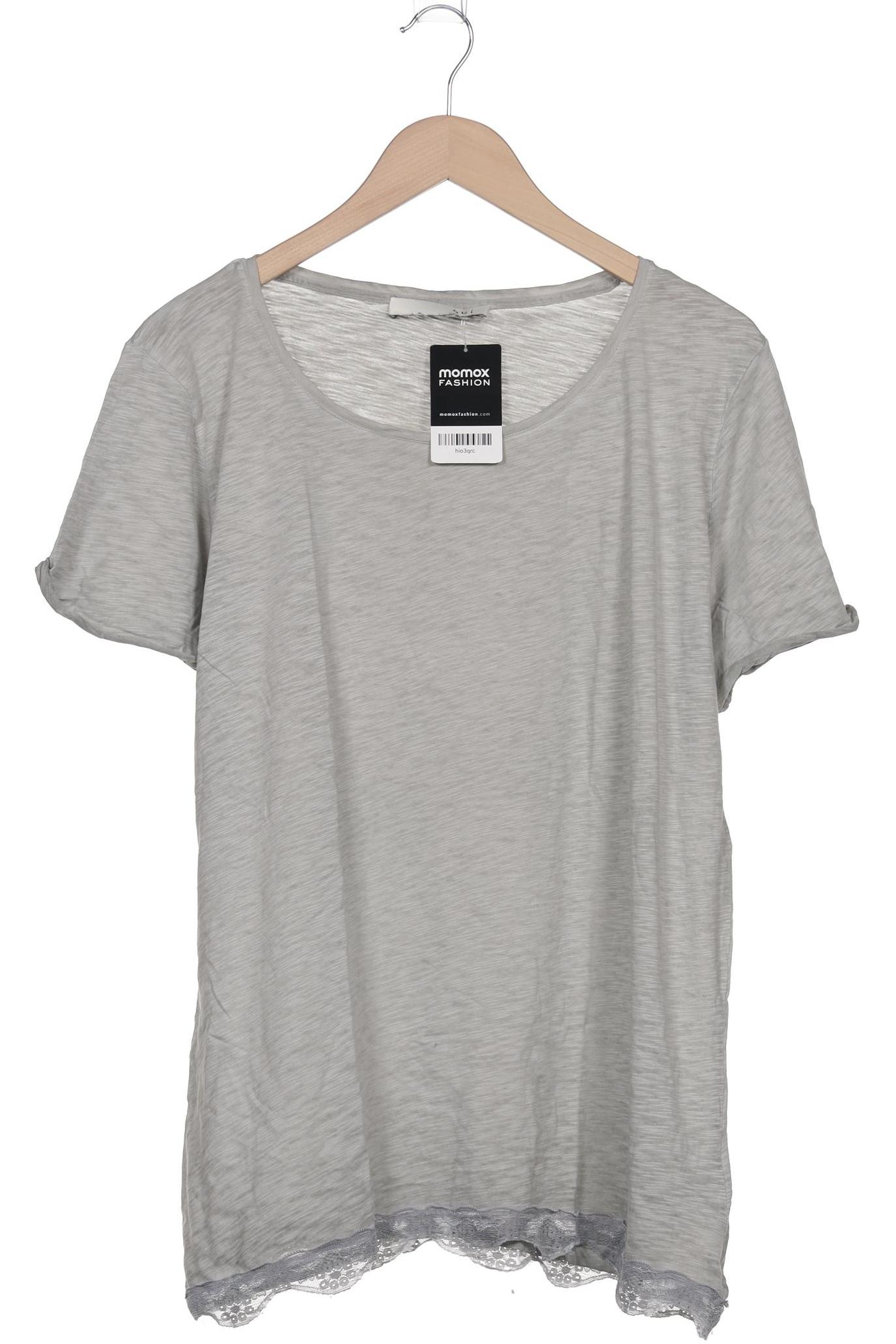 

Oui Damen T-Shirt, grau, Gr. 46