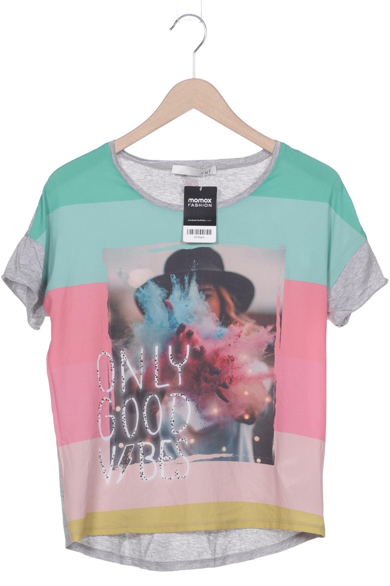 

Oui Damen T-Shirt, mehrfarbig, Gr. 36