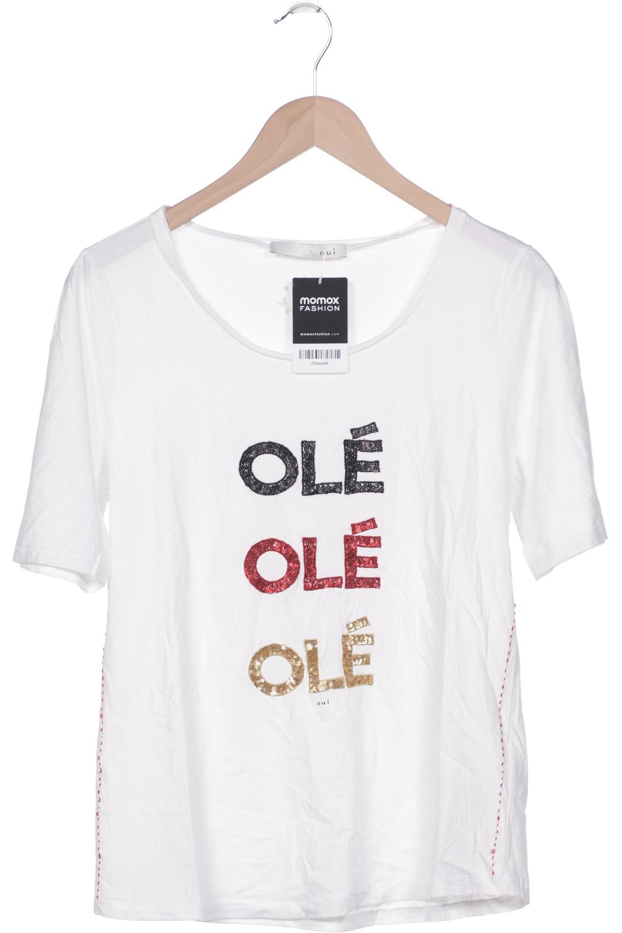 

Oui Damen T-Shirt, weiß