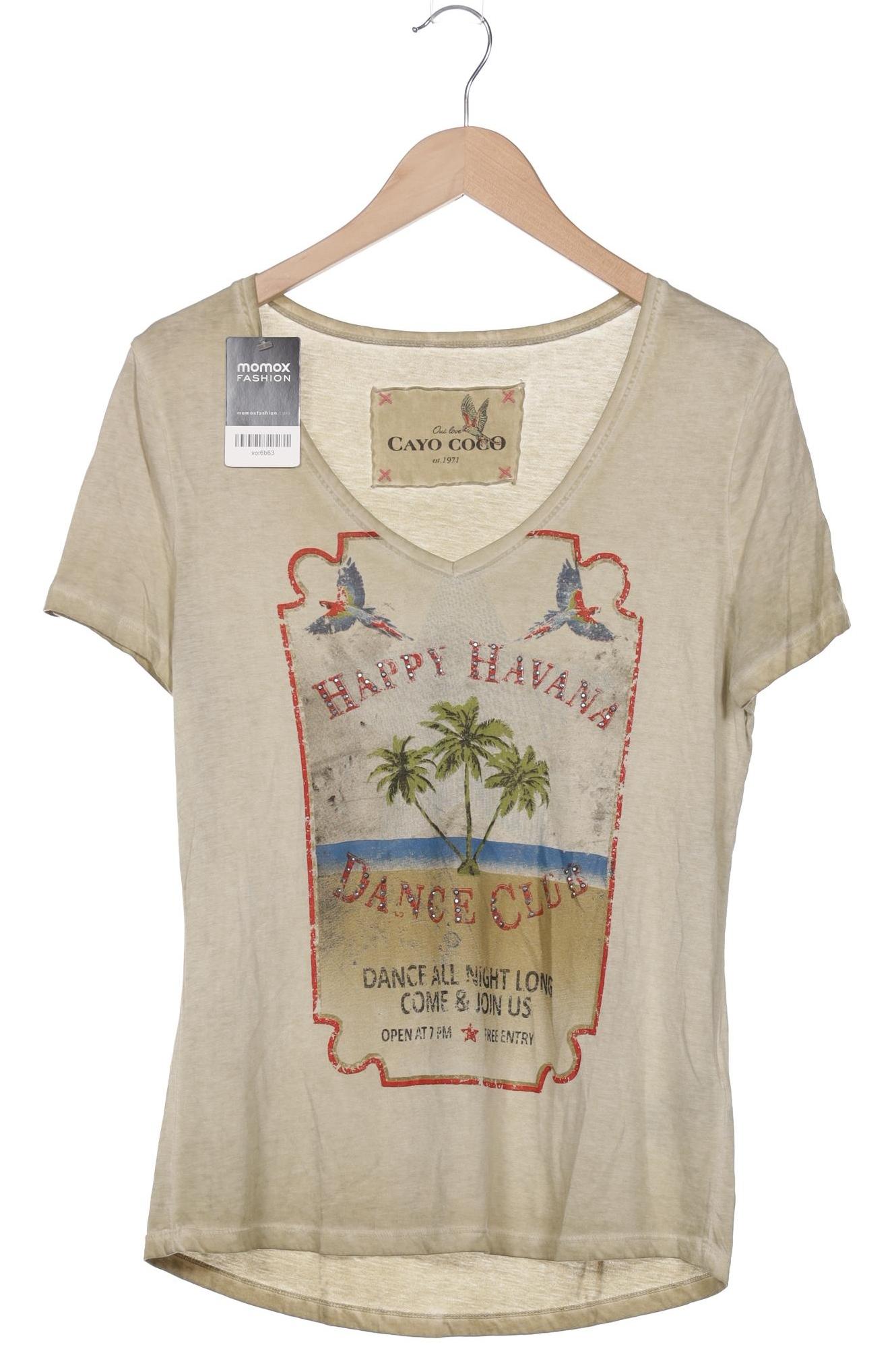 

Oui Damen T-Shirt, hellgrün, Gr. 38