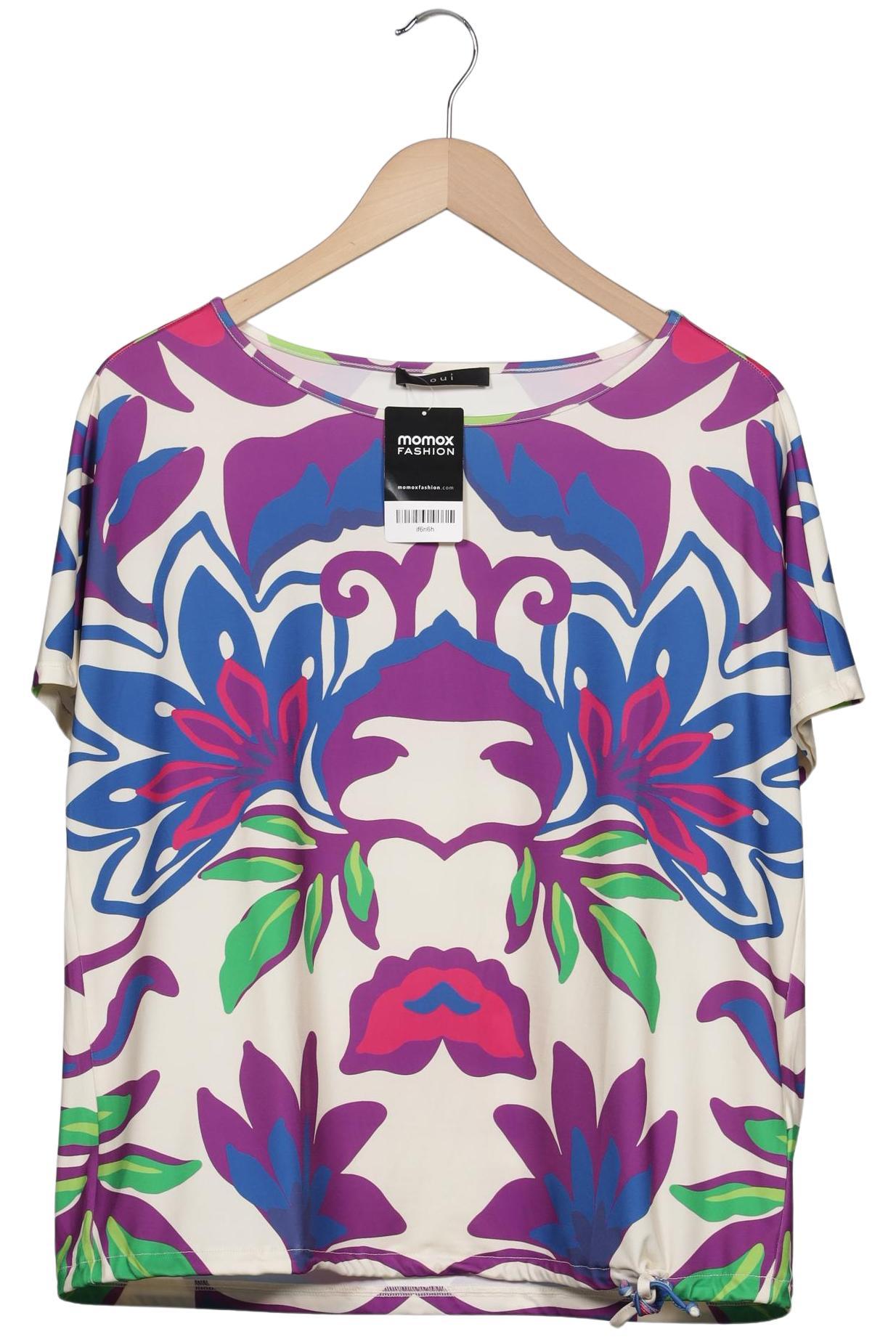 

Oui Damen T-Shirt, mehrfarbig, Gr. 38