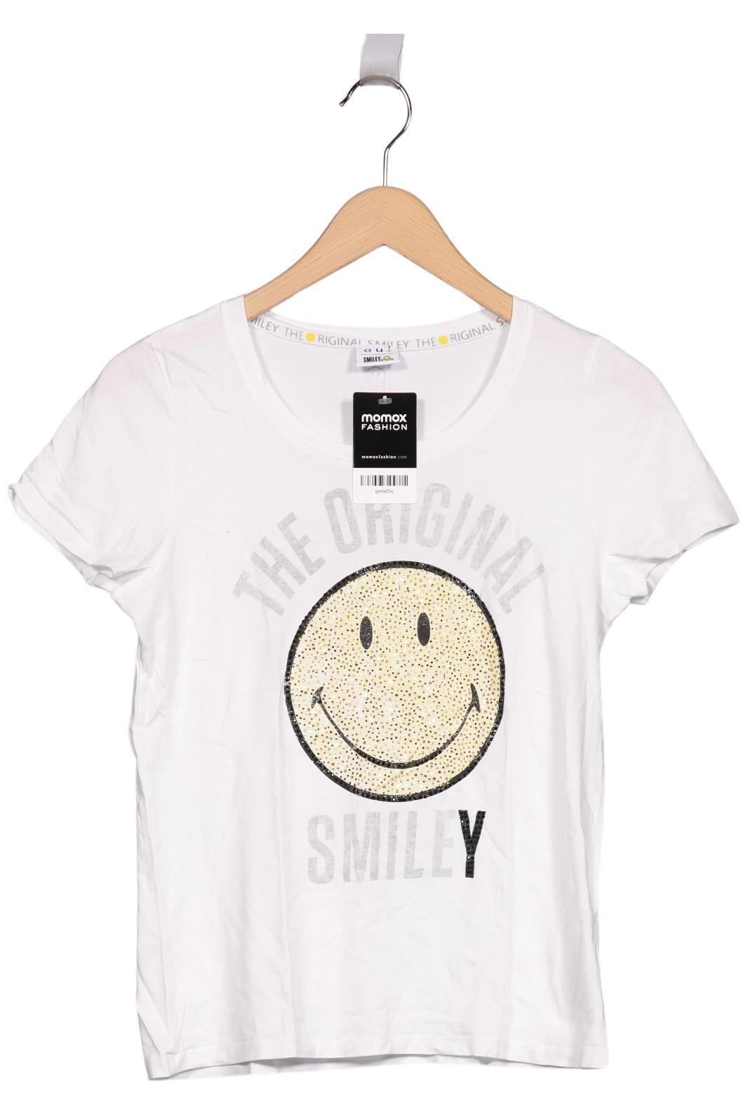 

Oui Damen T-Shirt, weiß, Gr. 36