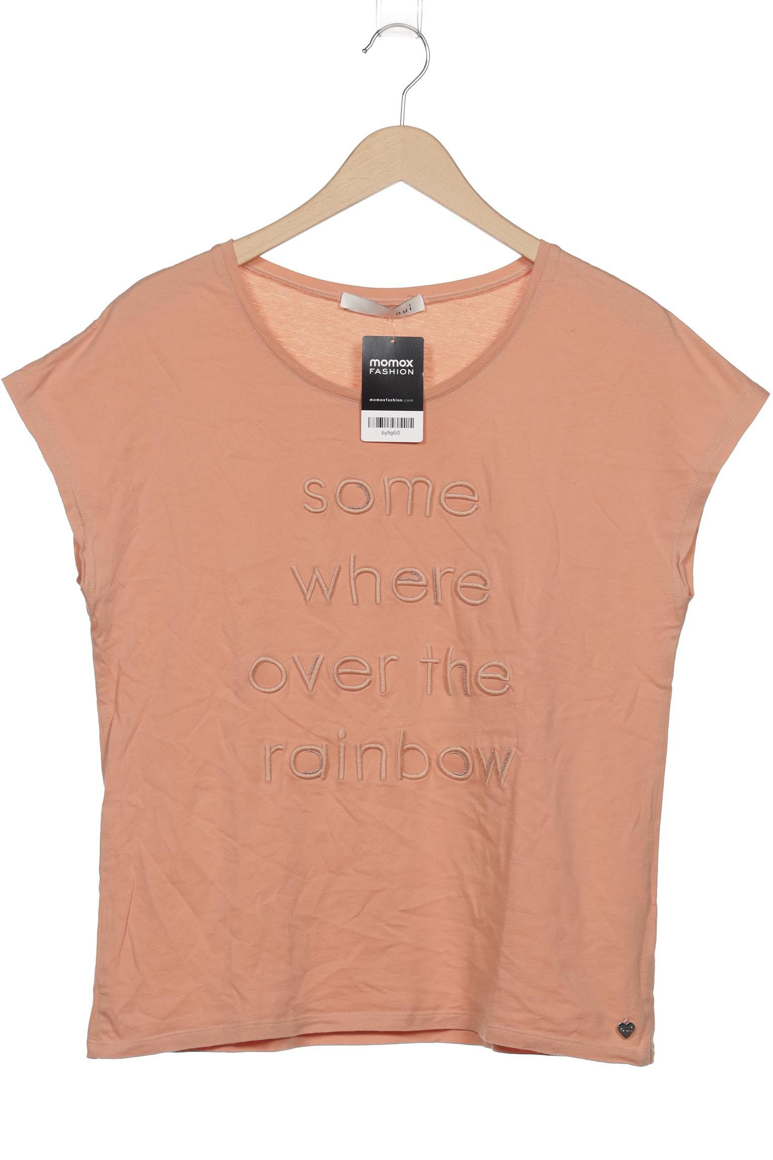 

Oui Damen T-Shirt, orange, Gr. 40