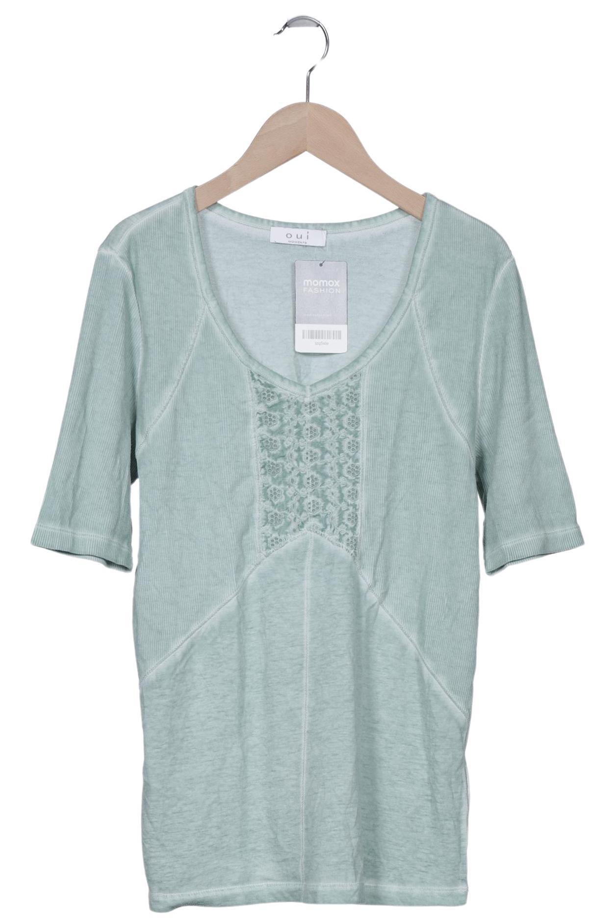 

Oui Damen T-Shirt, hellgrün, Gr. 40