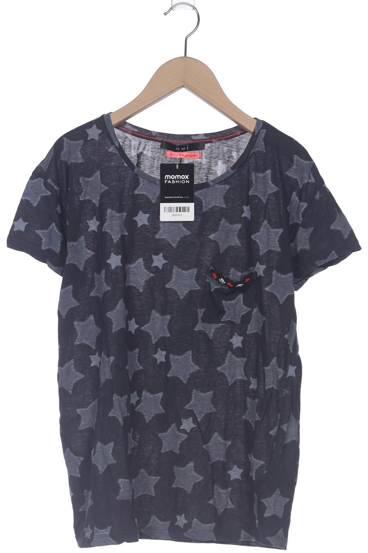 

Oui Damen T-Shirt, marineblau, Gr. 40