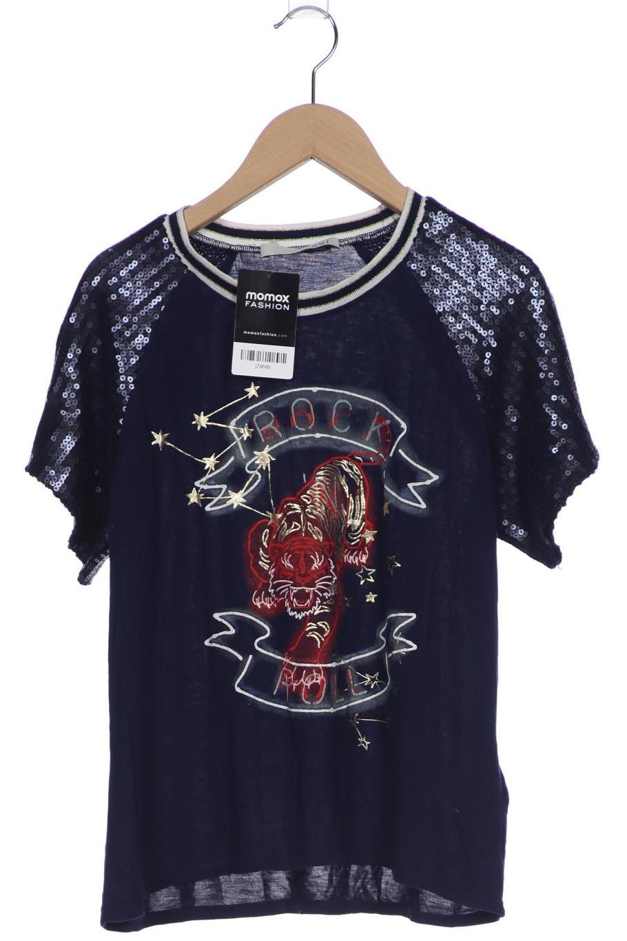 

Oui Damen T-Shirt, marineblau, Gr. 34