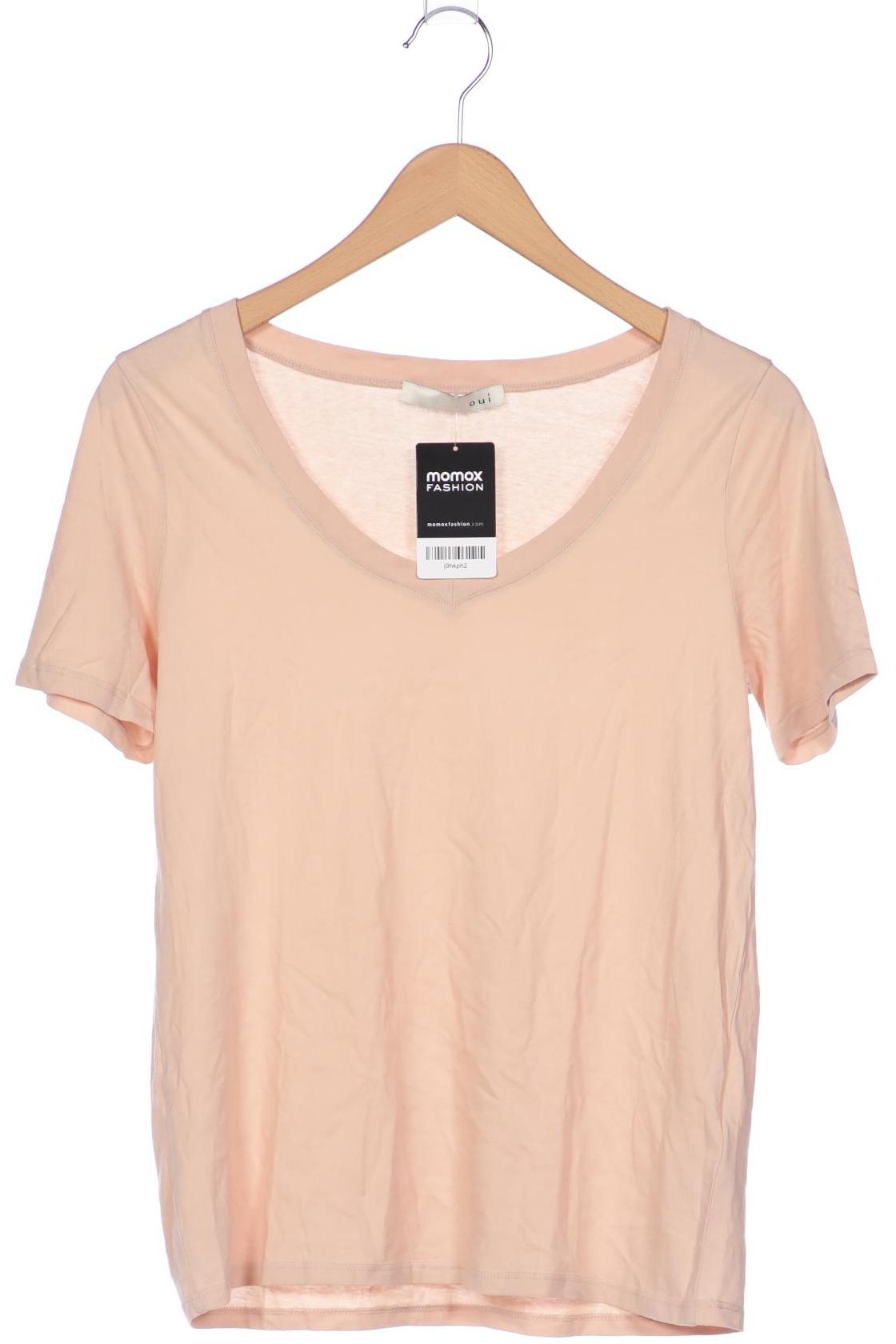 

Oui Damen T-Shirt, pink, Gr. 38