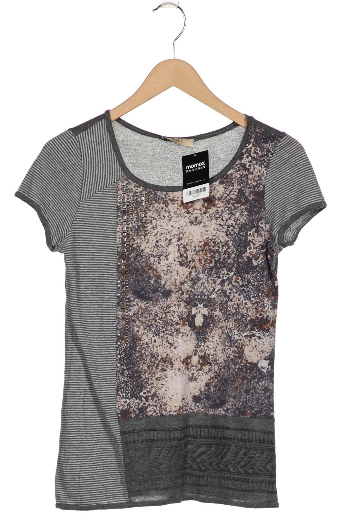 

Oui Damen T-Shirt, grau, Gr. 38