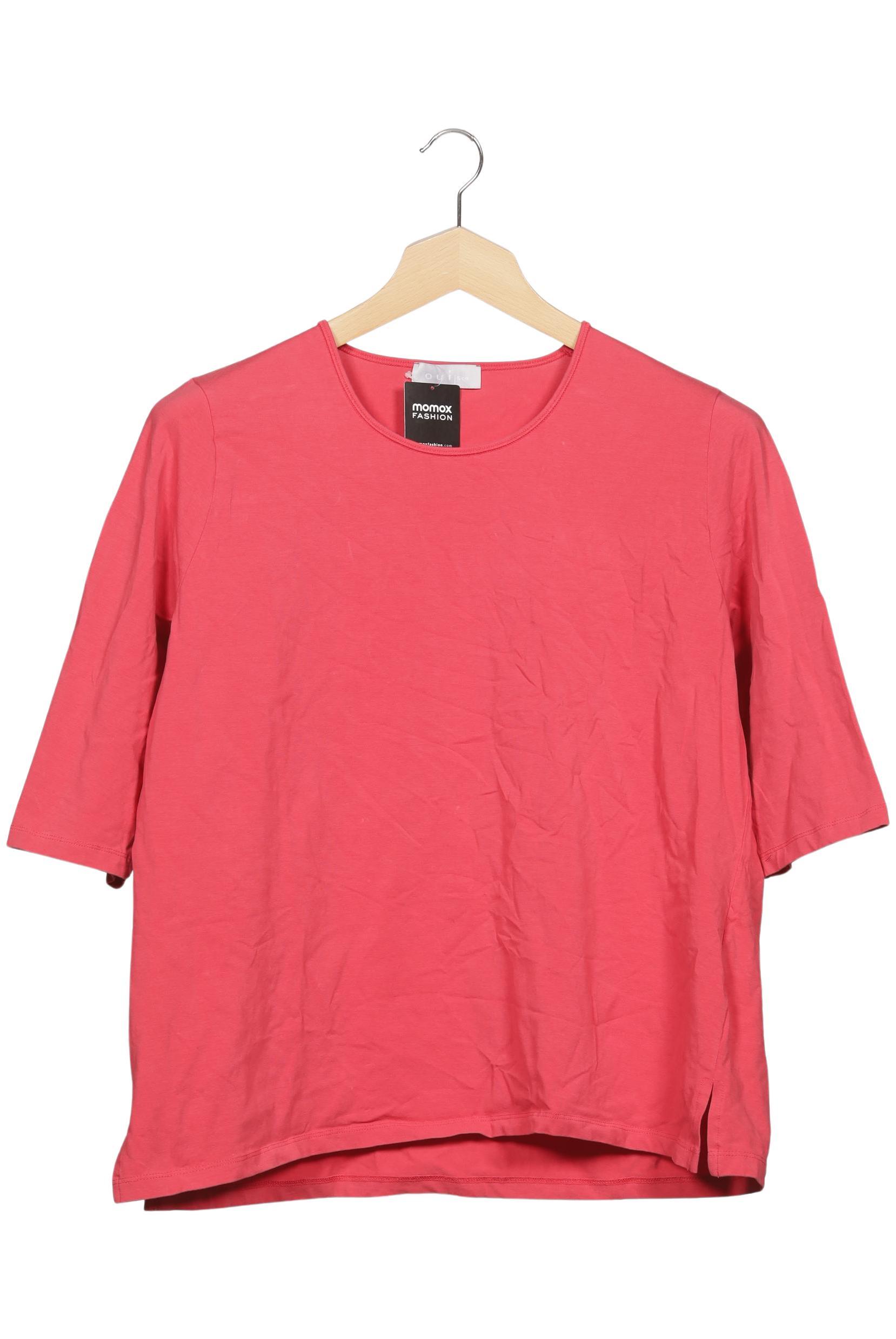 

Oui Damen T-Shirt, pink, Gr. 50