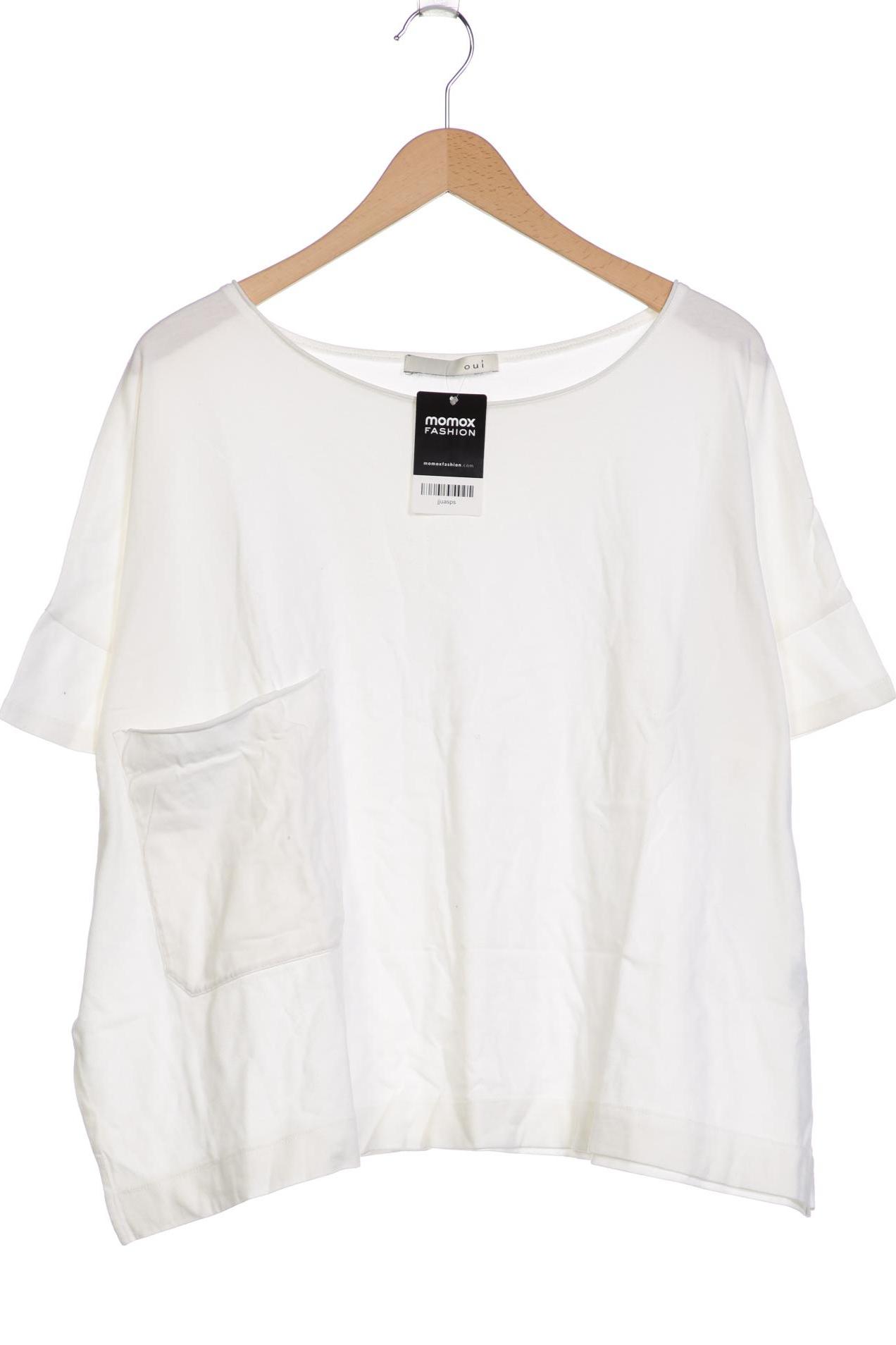 

Oui Damen T-Shirt, weiß, Gr. 48