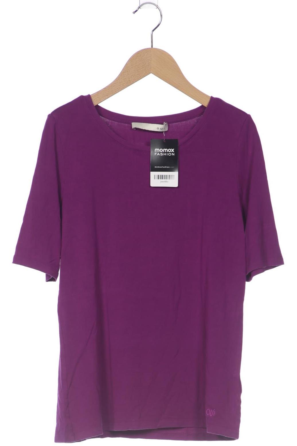 

Oui Damen T-Shirt, flieder, Gr. 36