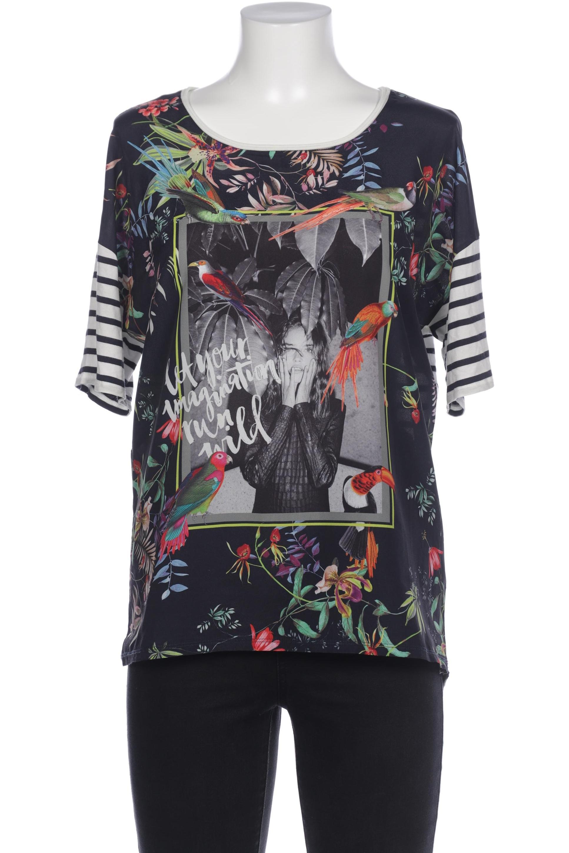 

Oui Damen T-Shirt, mehrfarbig, Gr. 38