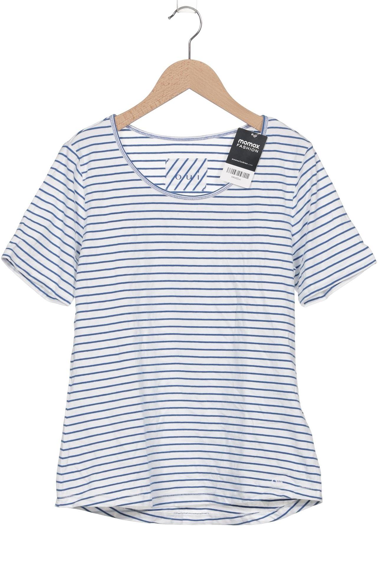 

Oui Damen T-Shirt, blau, Gr. 40