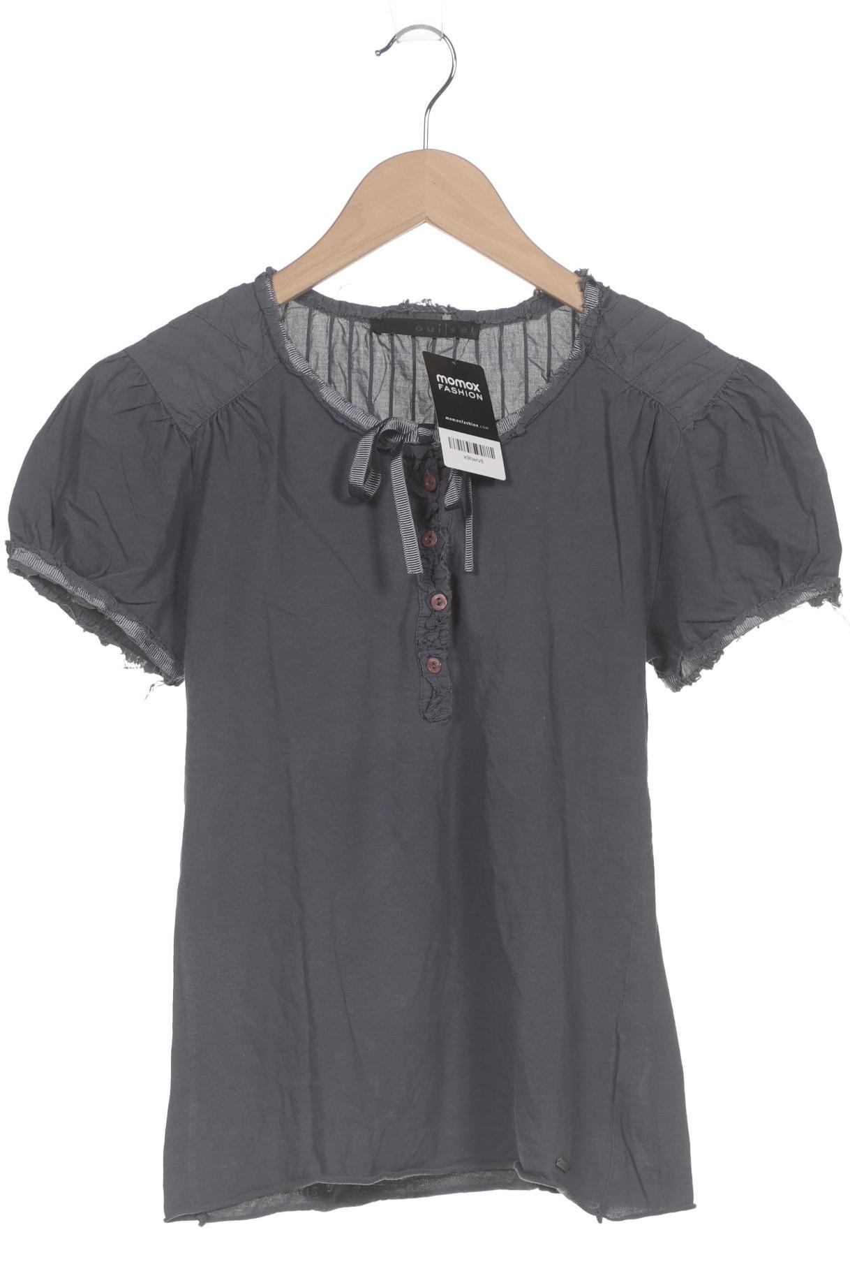 

Oui Damen T-Shirt, grau, Gr. 36
