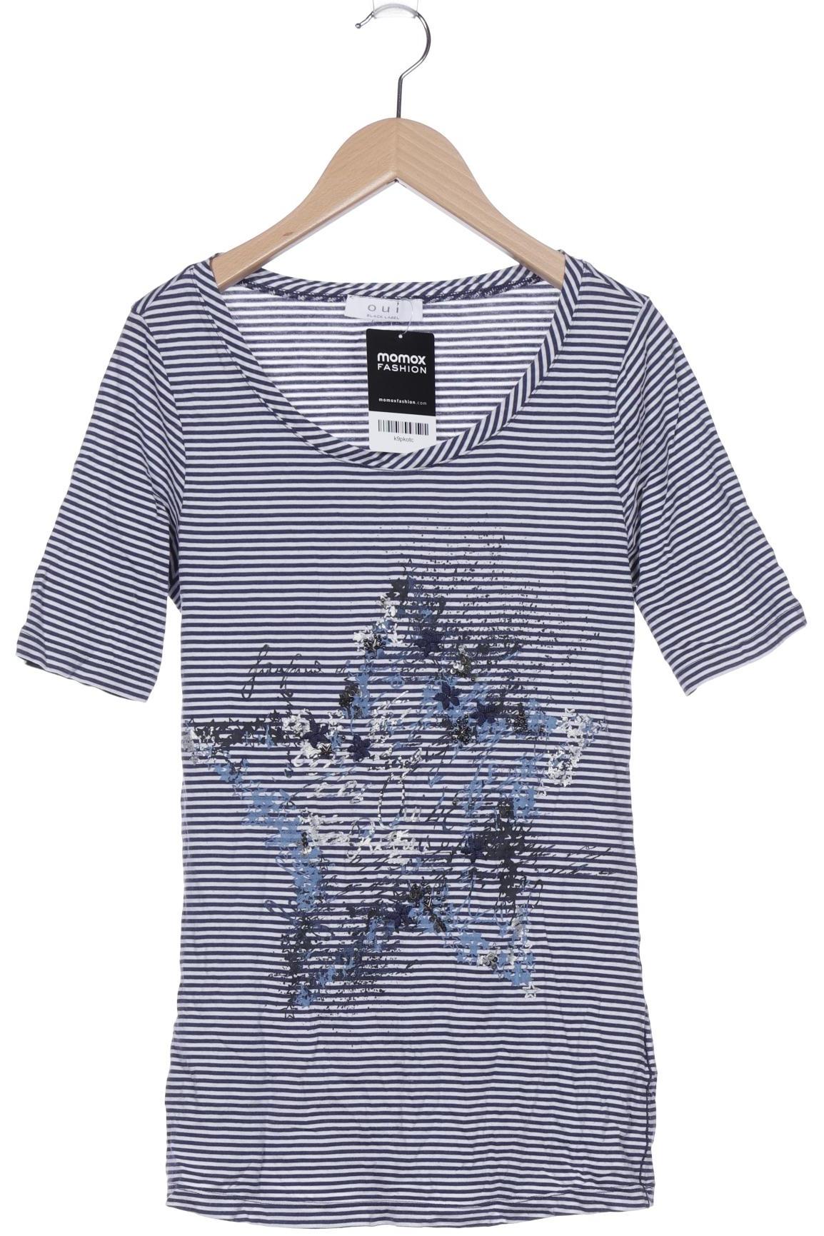 

Oui Damen T-Shirt, marineblau, Gr. 36