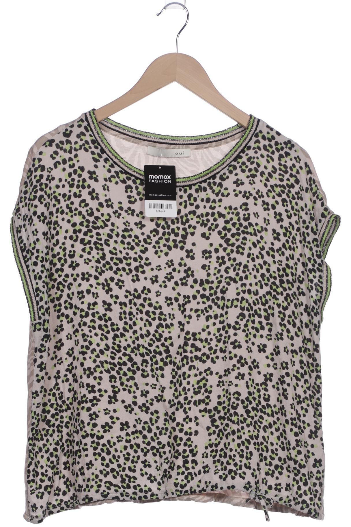 

Oui Damen T-Shirt, cremeweiß, Gr. 46