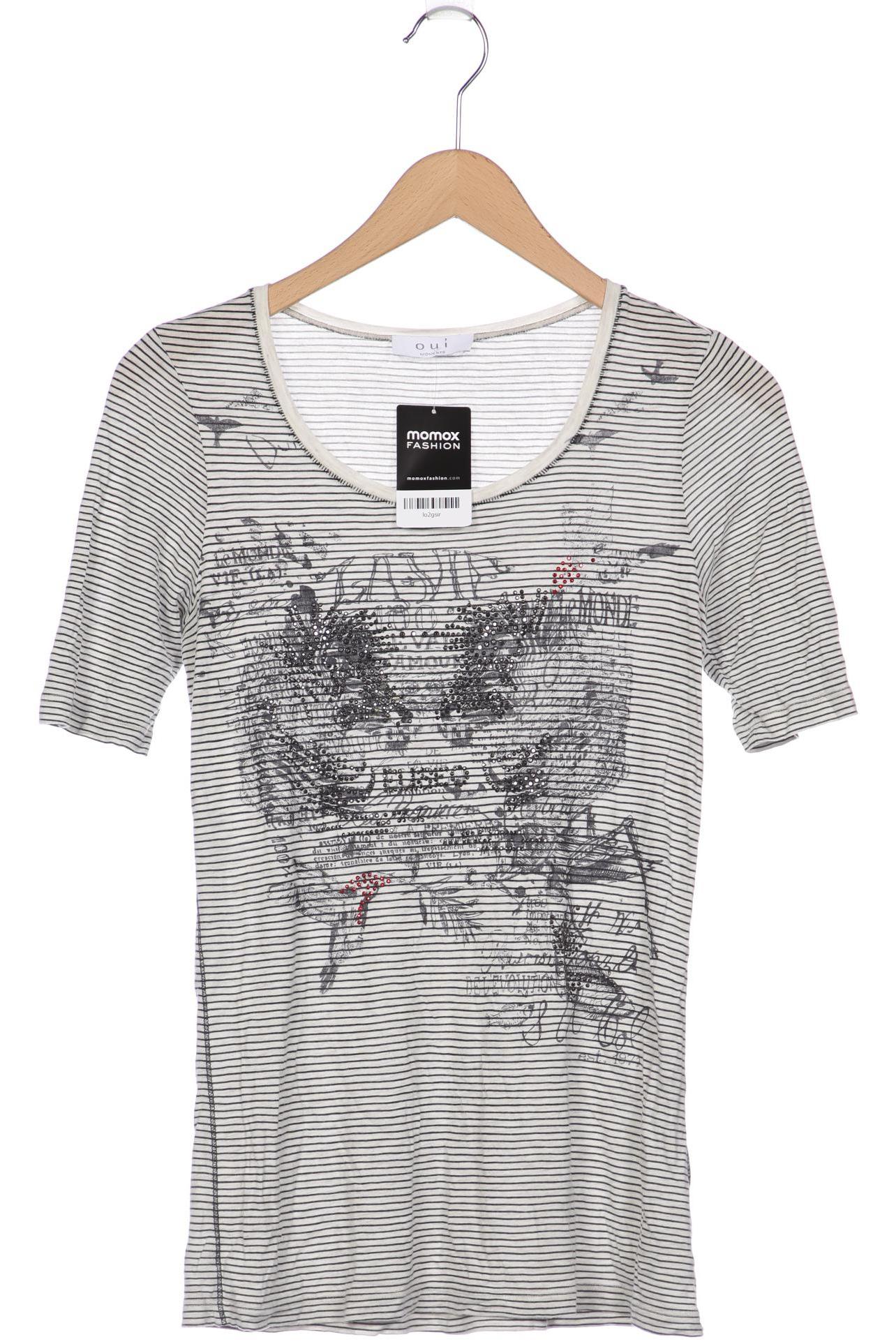 

Oui Damen T-Shirt, beige