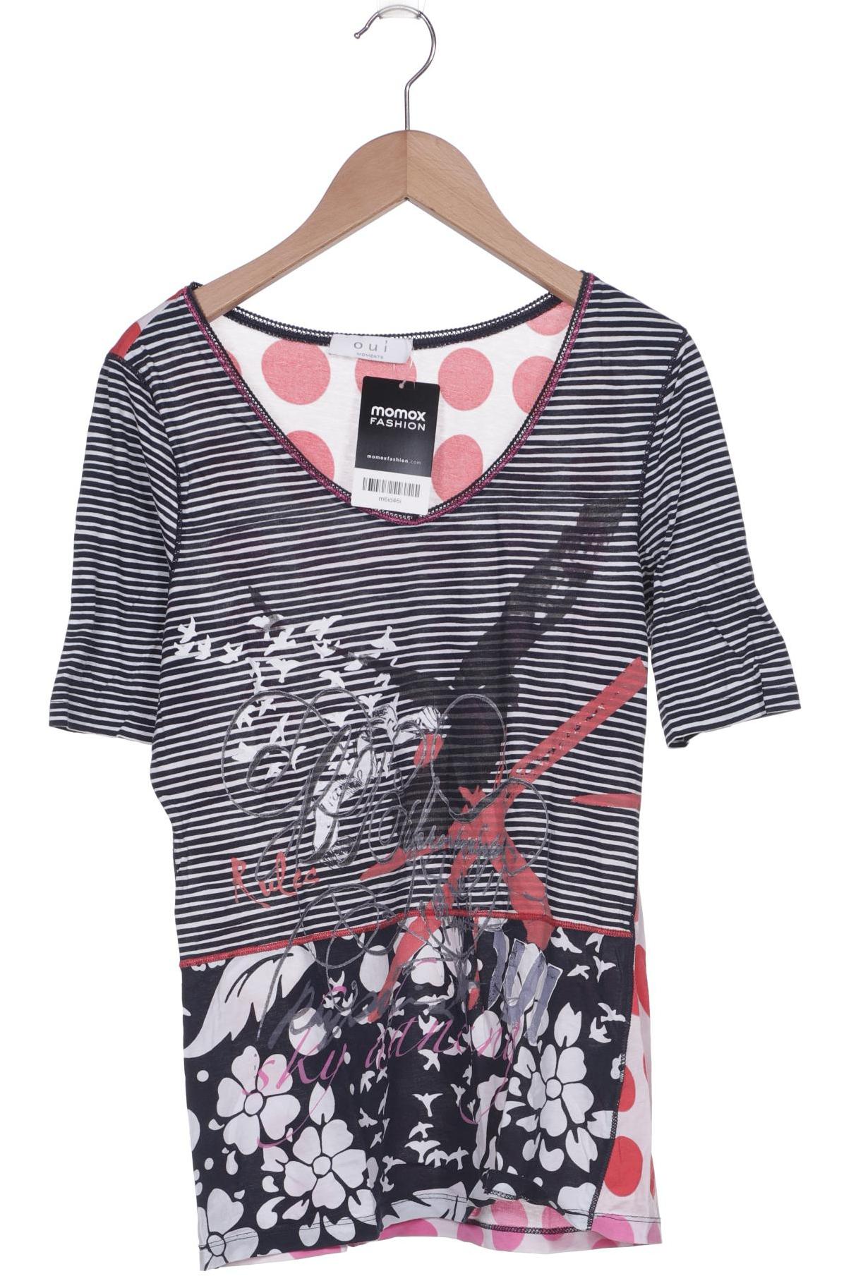 

Oui Damen T-Shirt, marineblau, Gr. 36