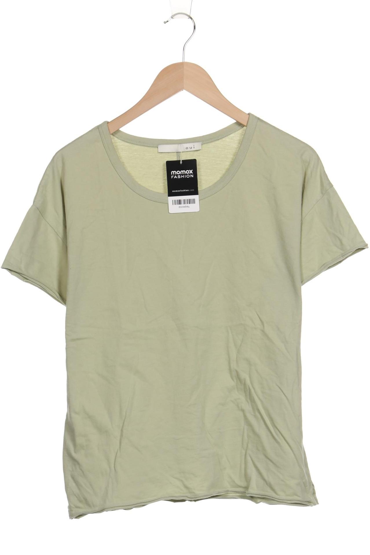 

Oui Damen T-Shirt, hellgrün, Gr. 42
